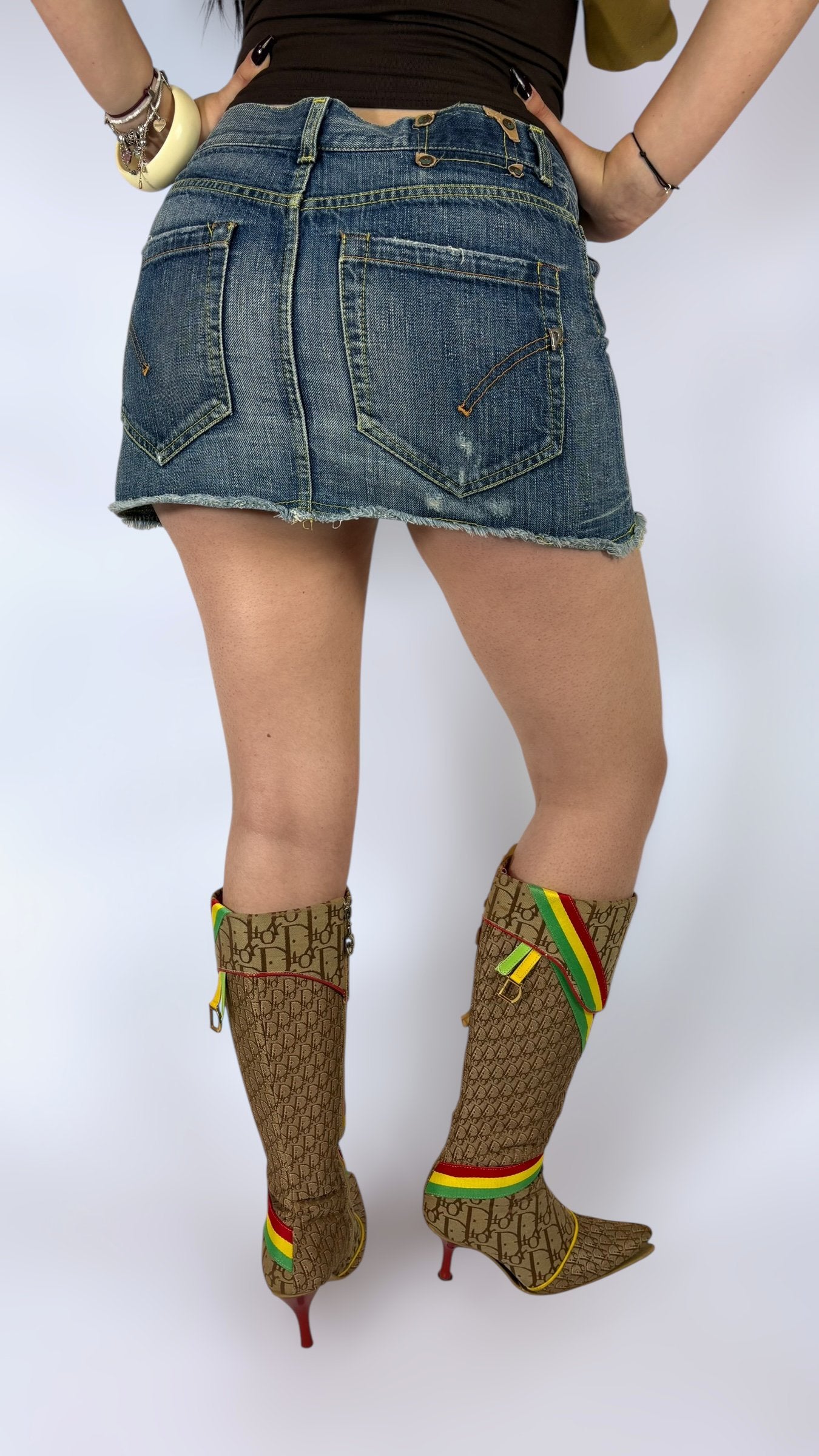 Minijupe en jean