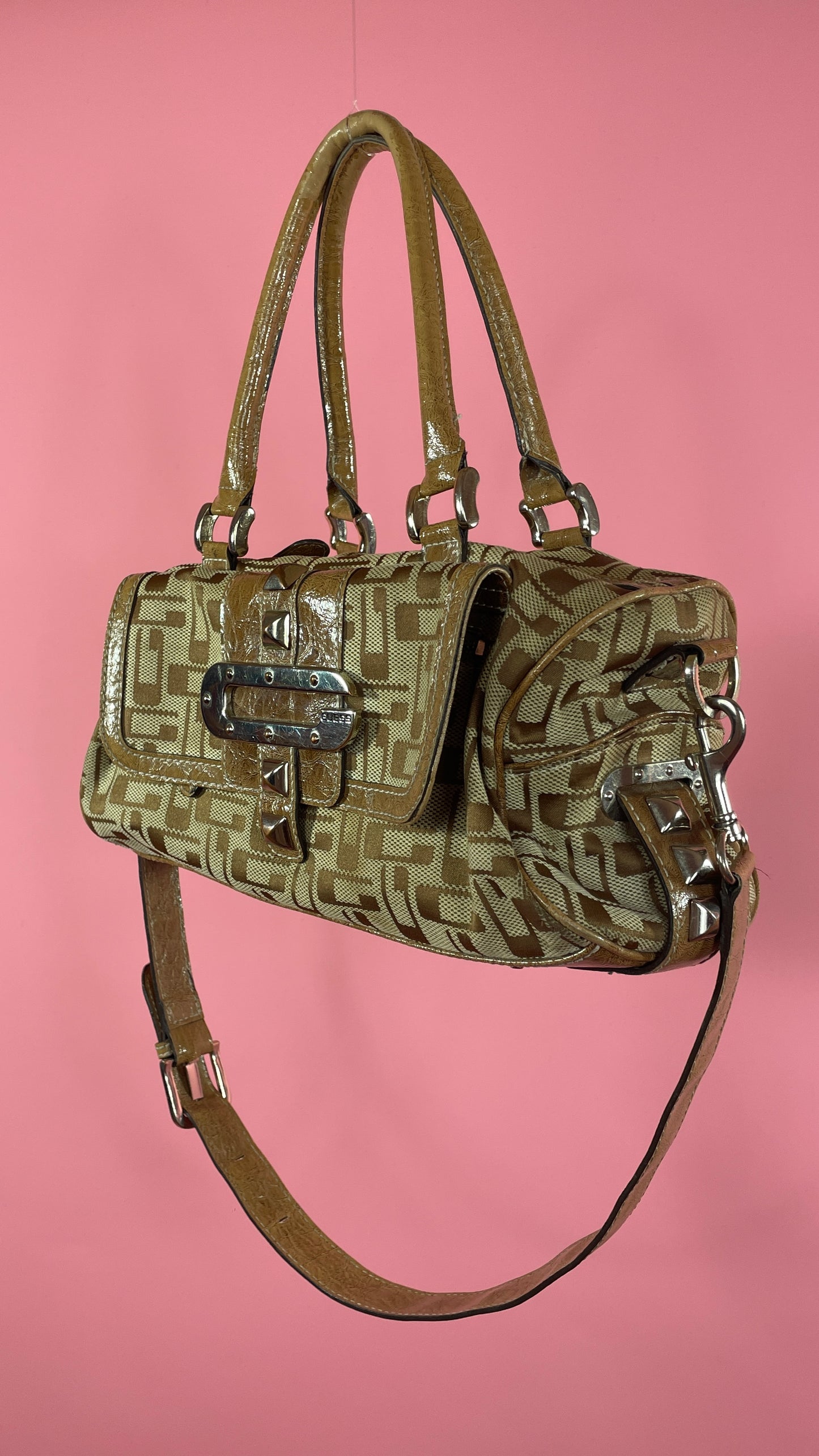 Sac à main Guess marron