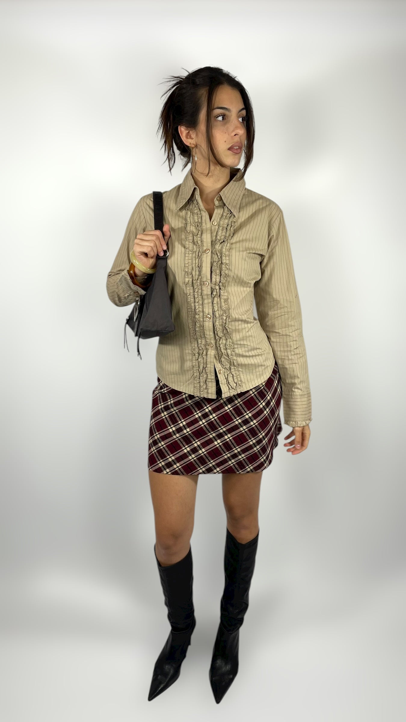 Chemise beige
