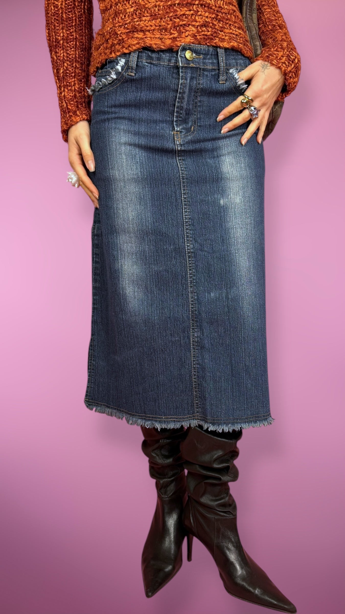 Jupe en jean