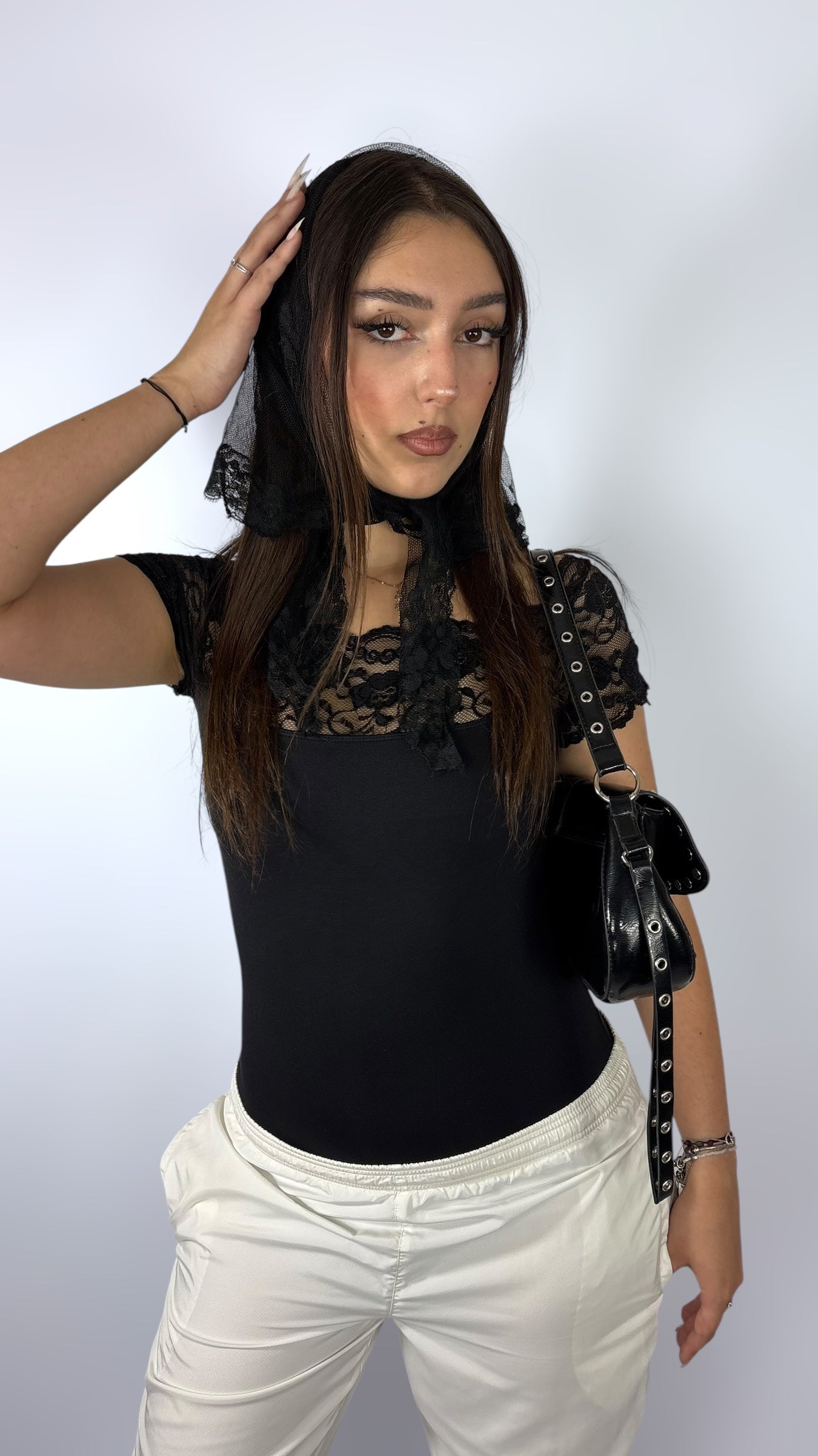 Body dentelle noire