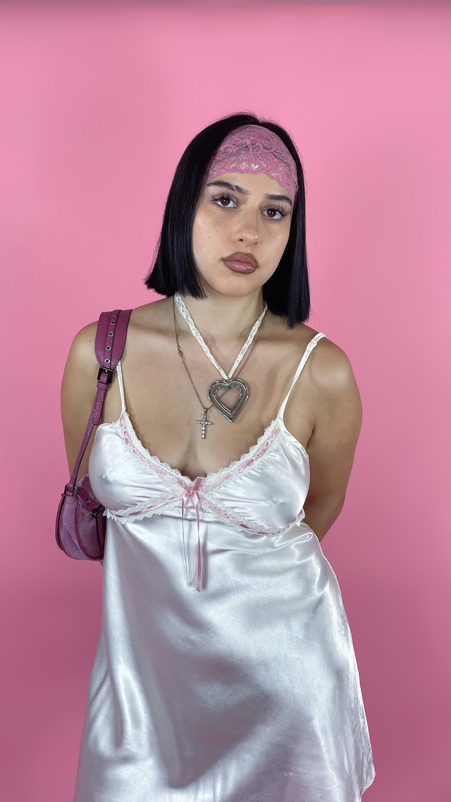 Robe satin