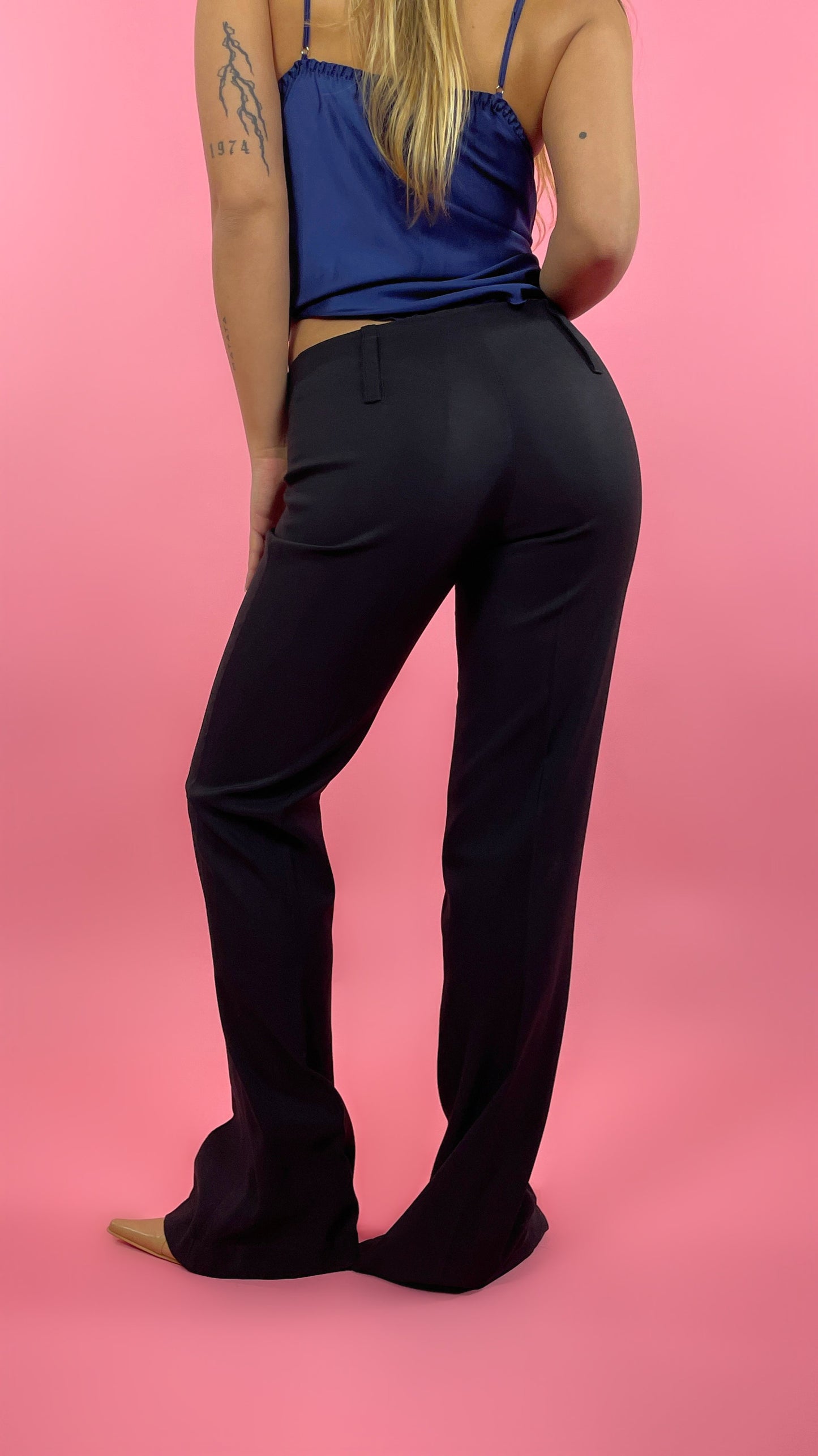 Pantalon de costume droit