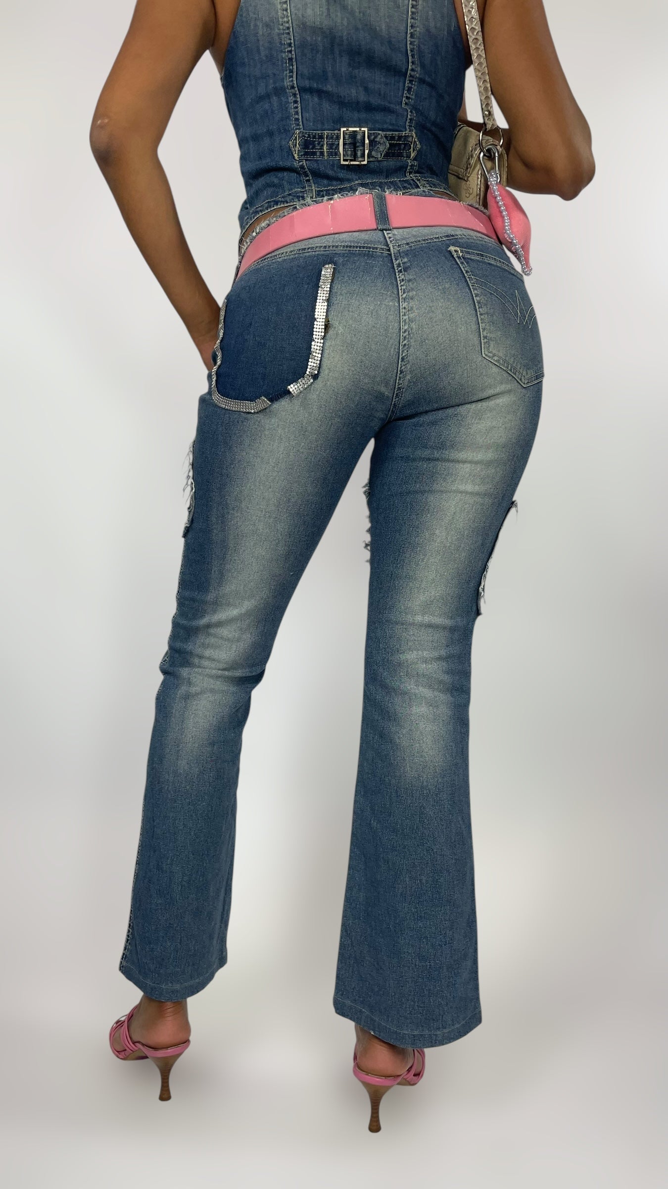 Jean à strass