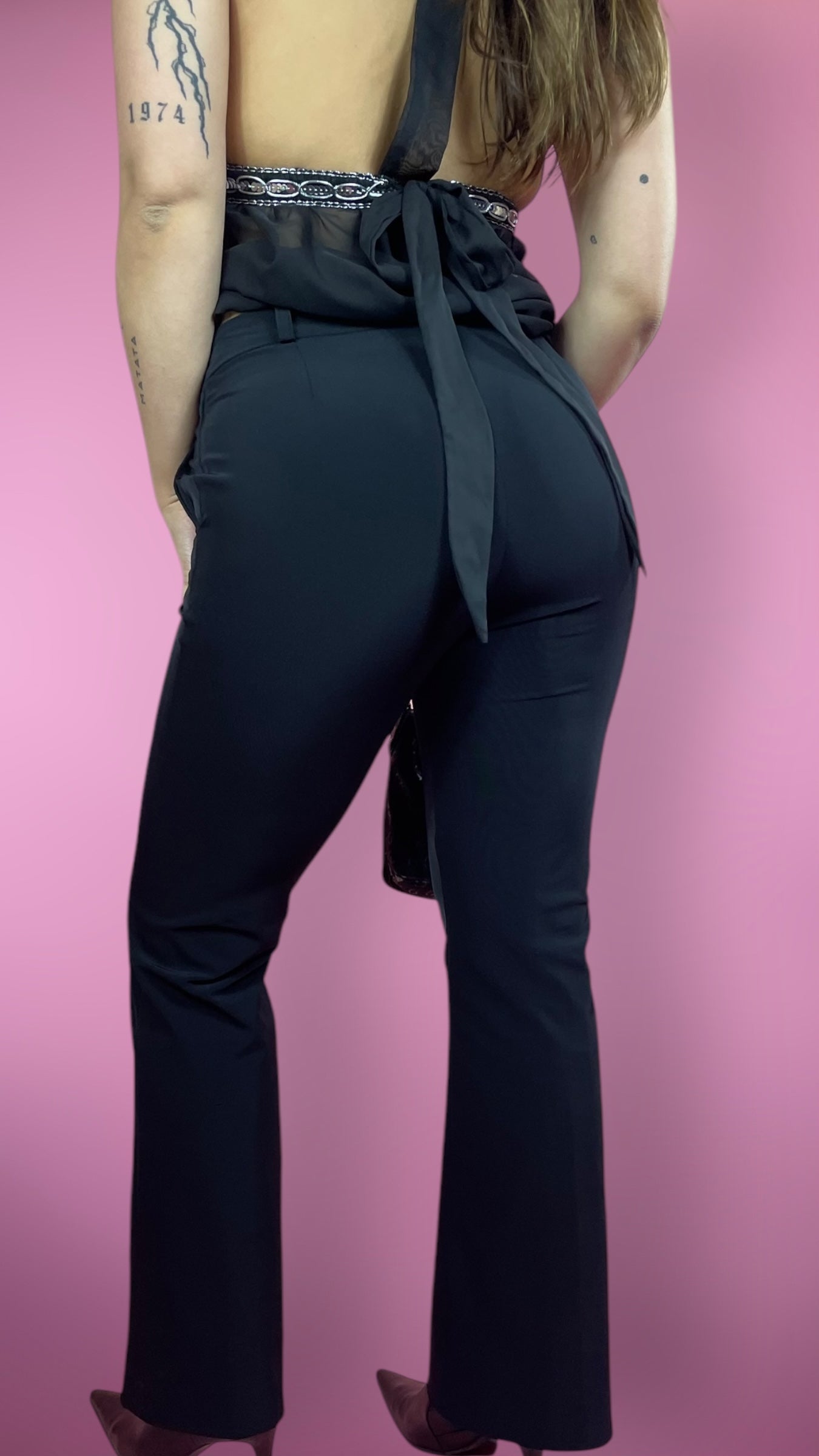 Pantalon évasé