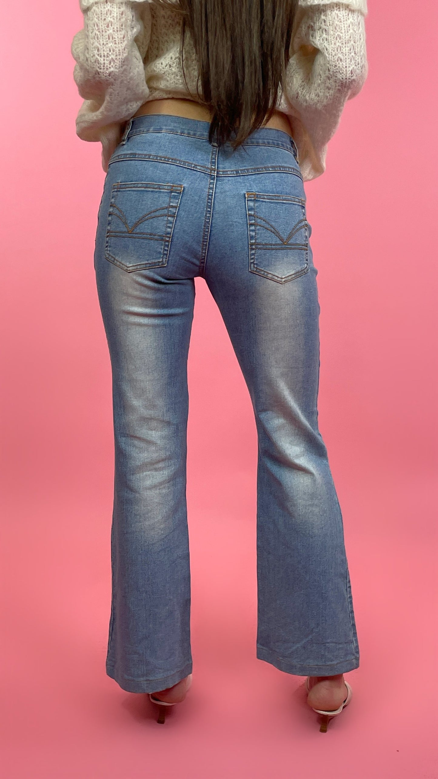 Jean y2k détails broderies