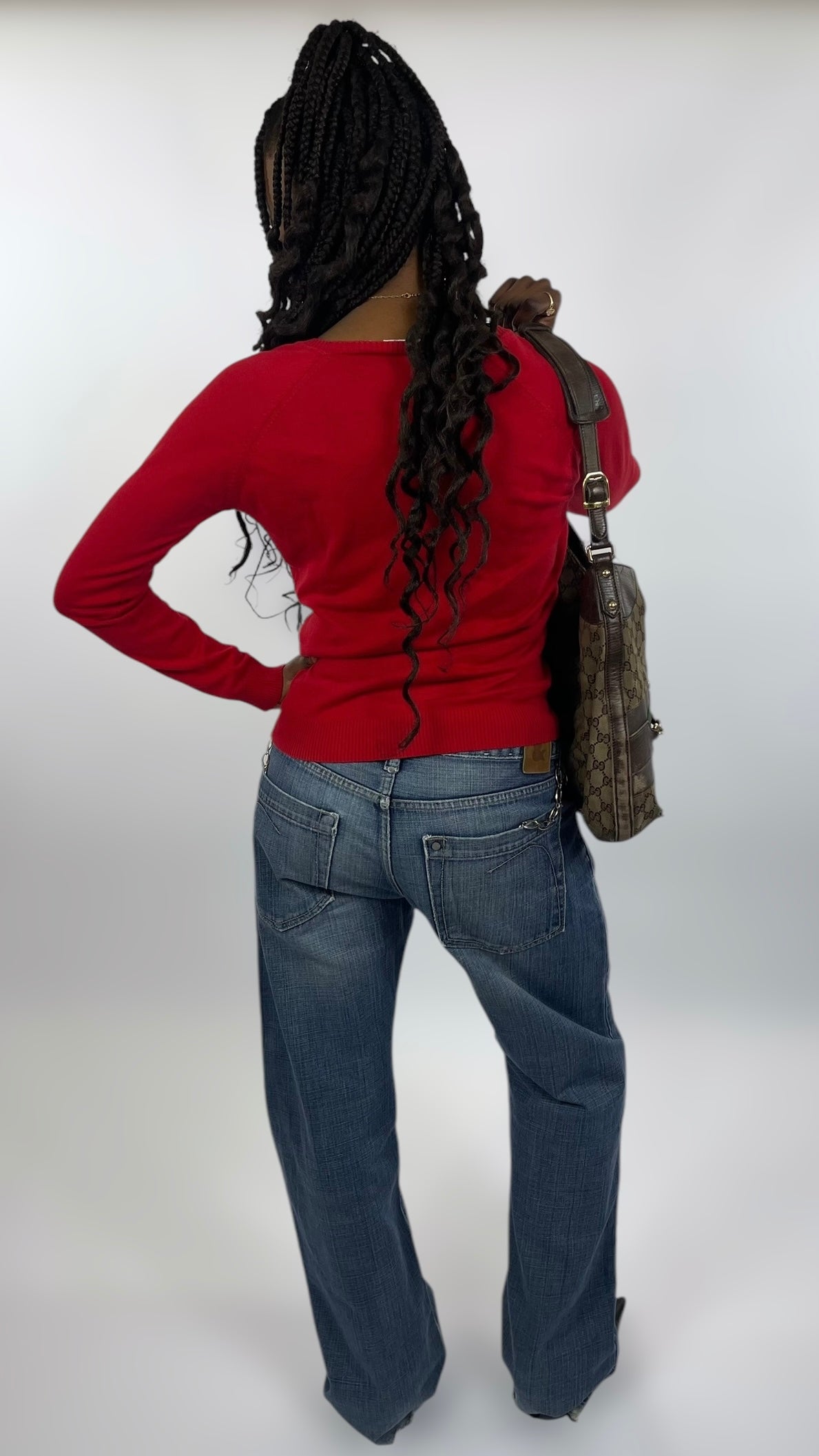 Cardigan rouge