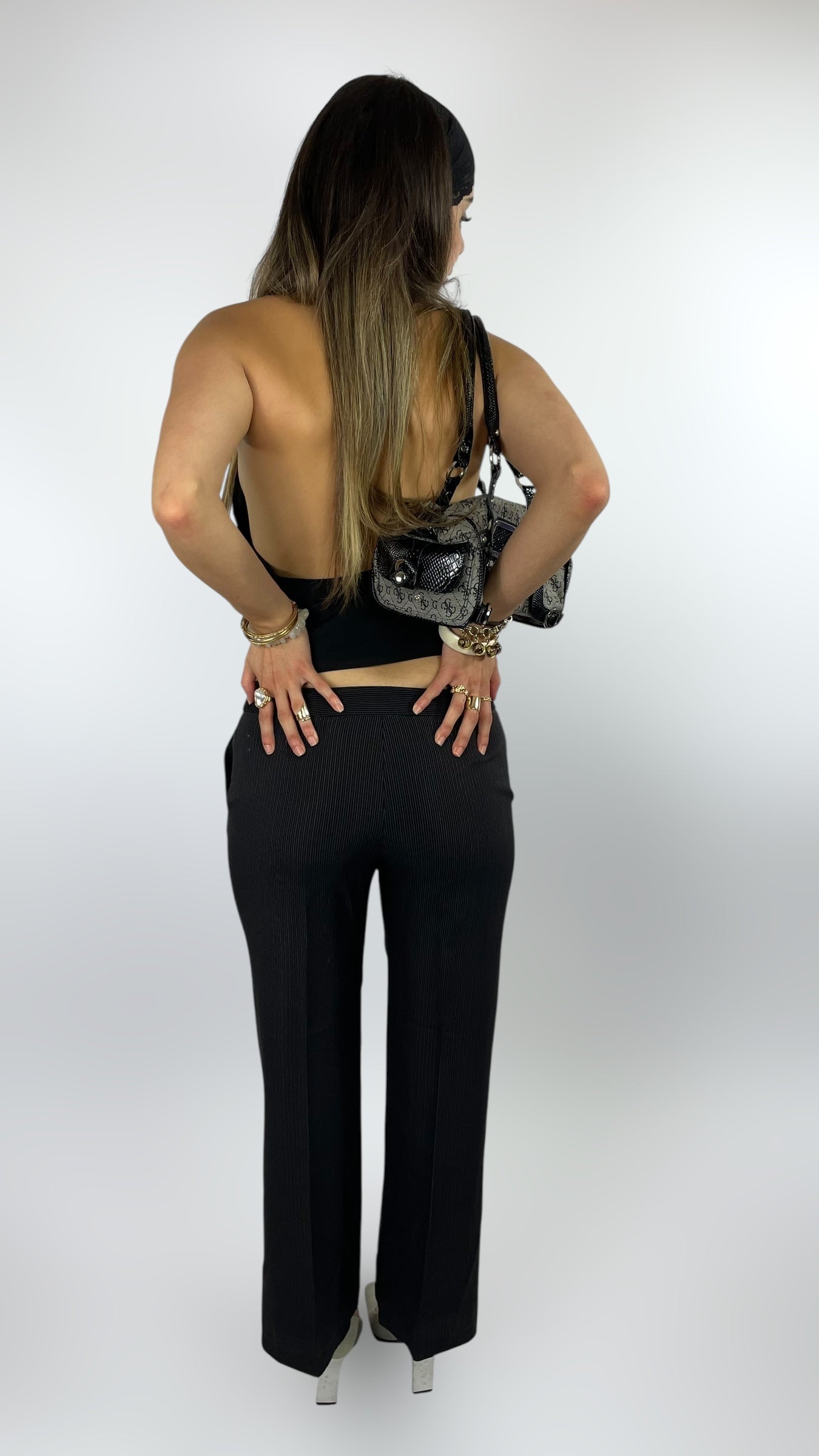 Pantalon à rayures