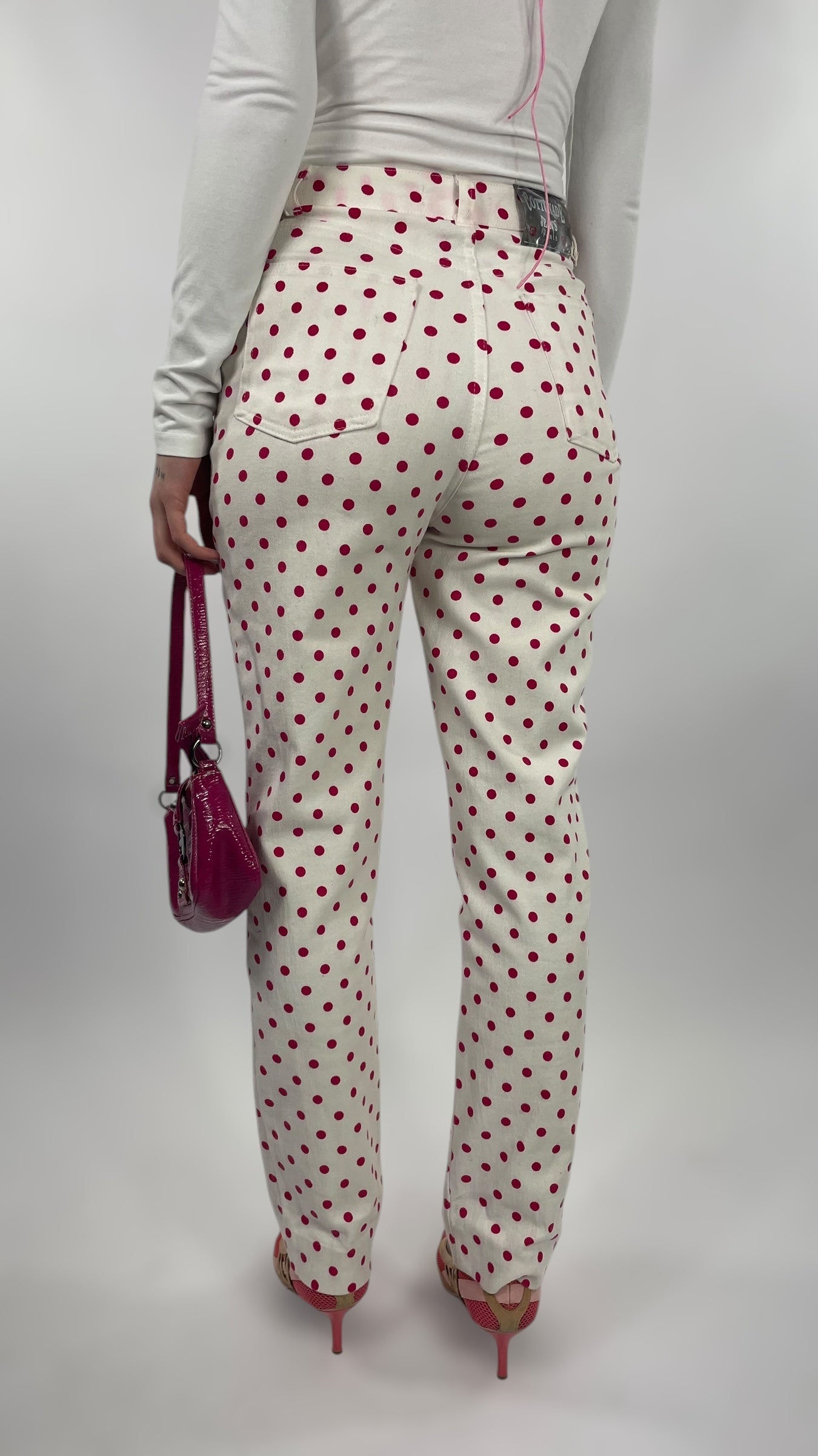 Pantalon à pois