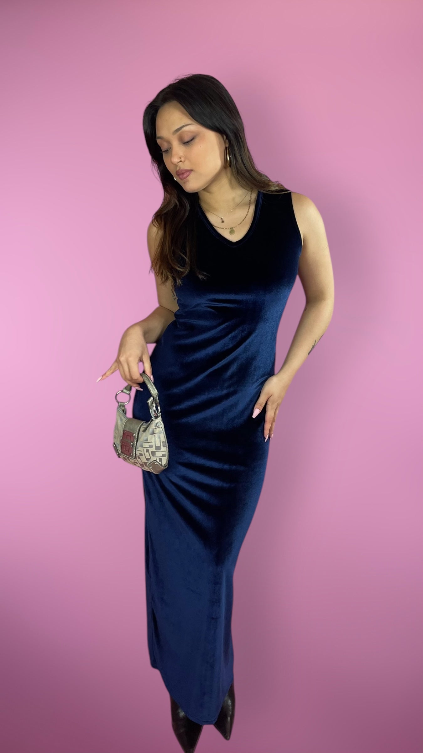 Robe velours
