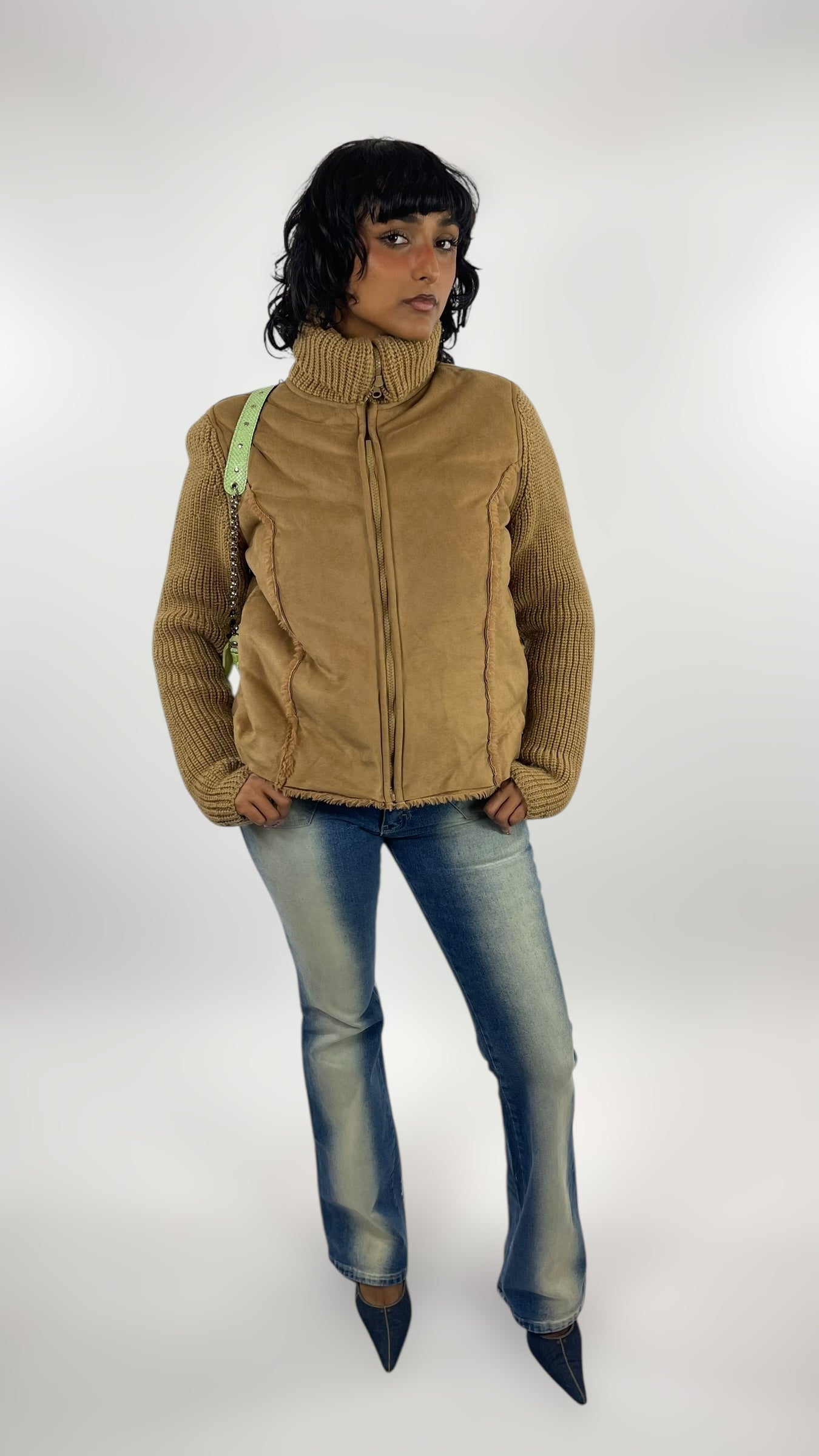 Veste bi-matière