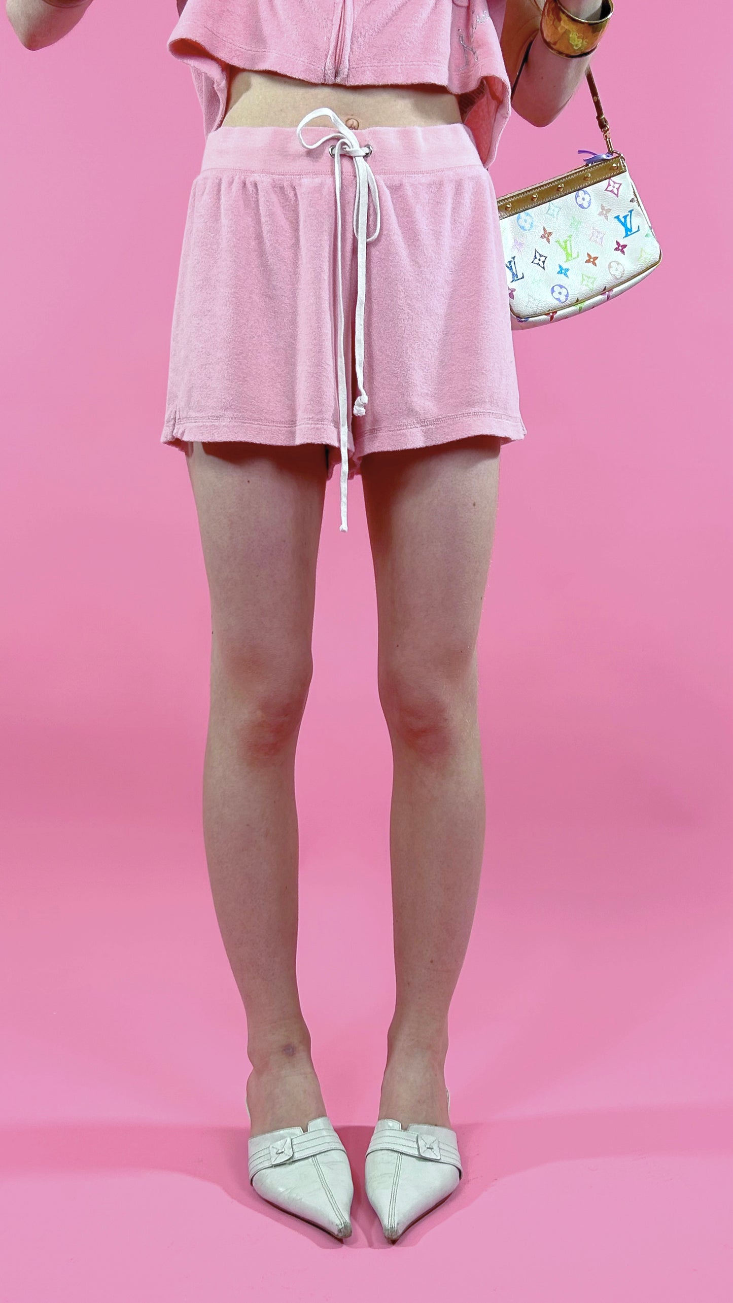 Ensemble Juicy Couture rose des années 2000 ☆
