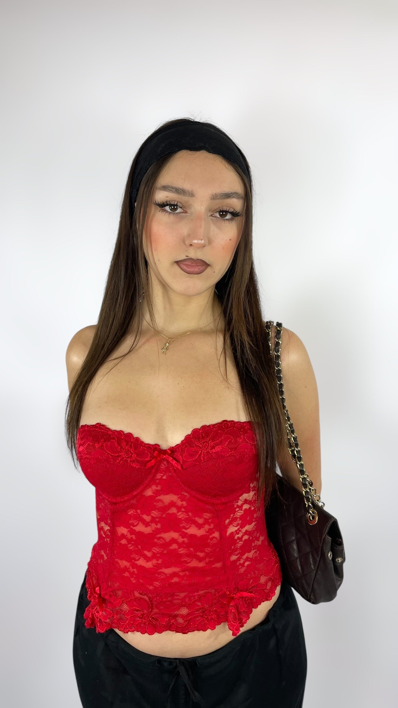 Corset dentelle