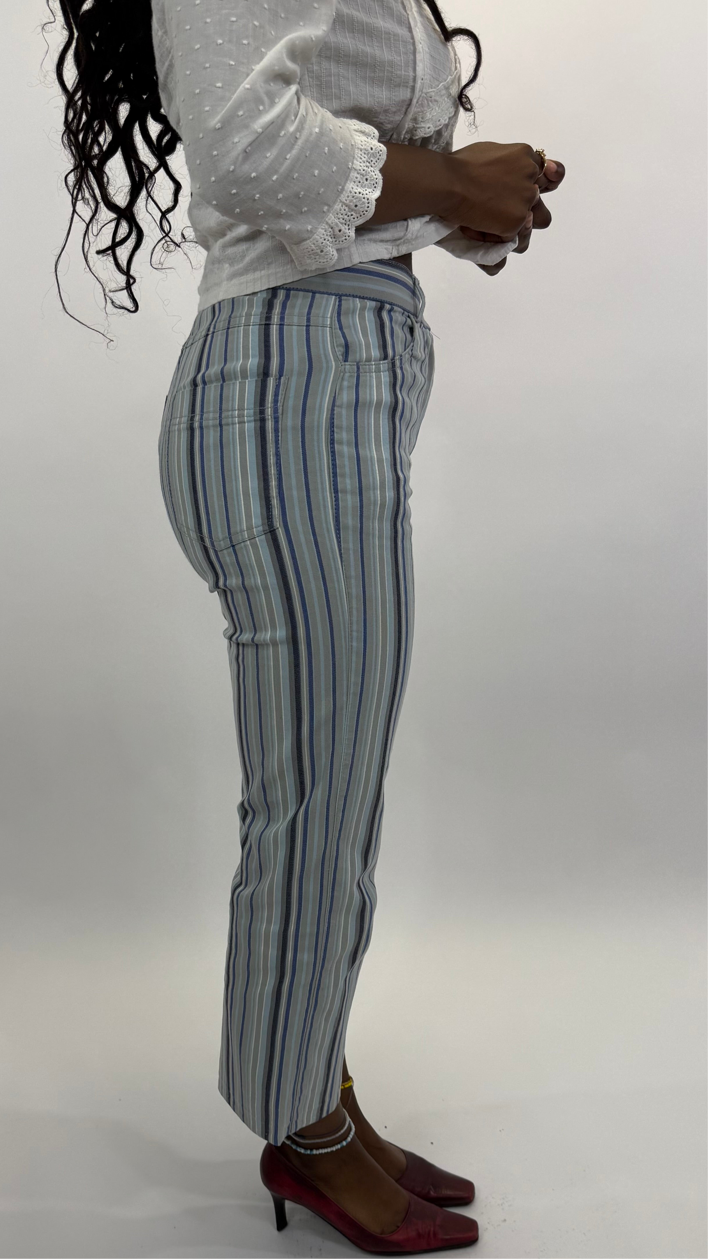 Pantalon à rayures