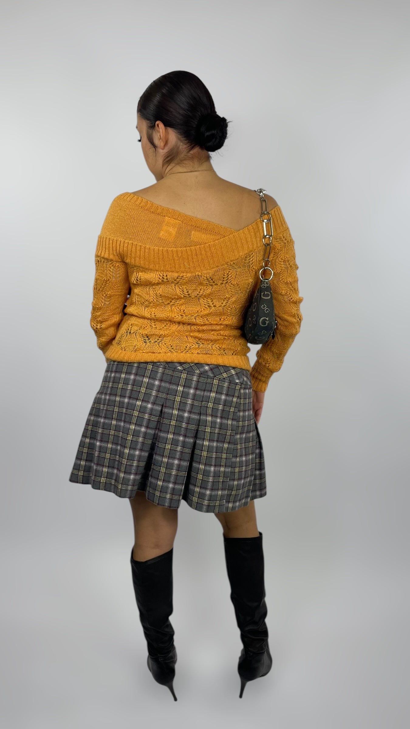 Pull en maille ajourée