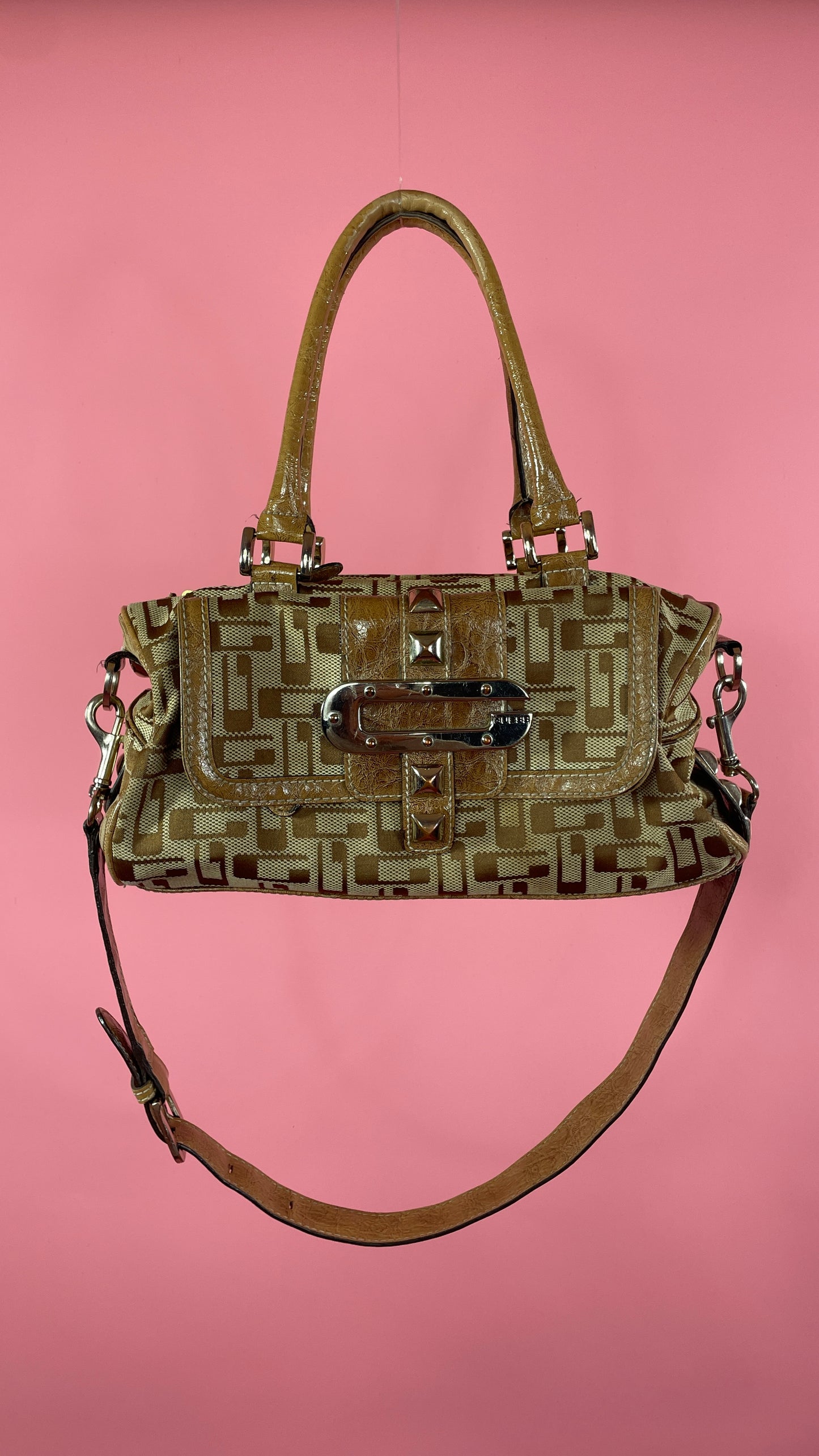 Sac à main Guess marron