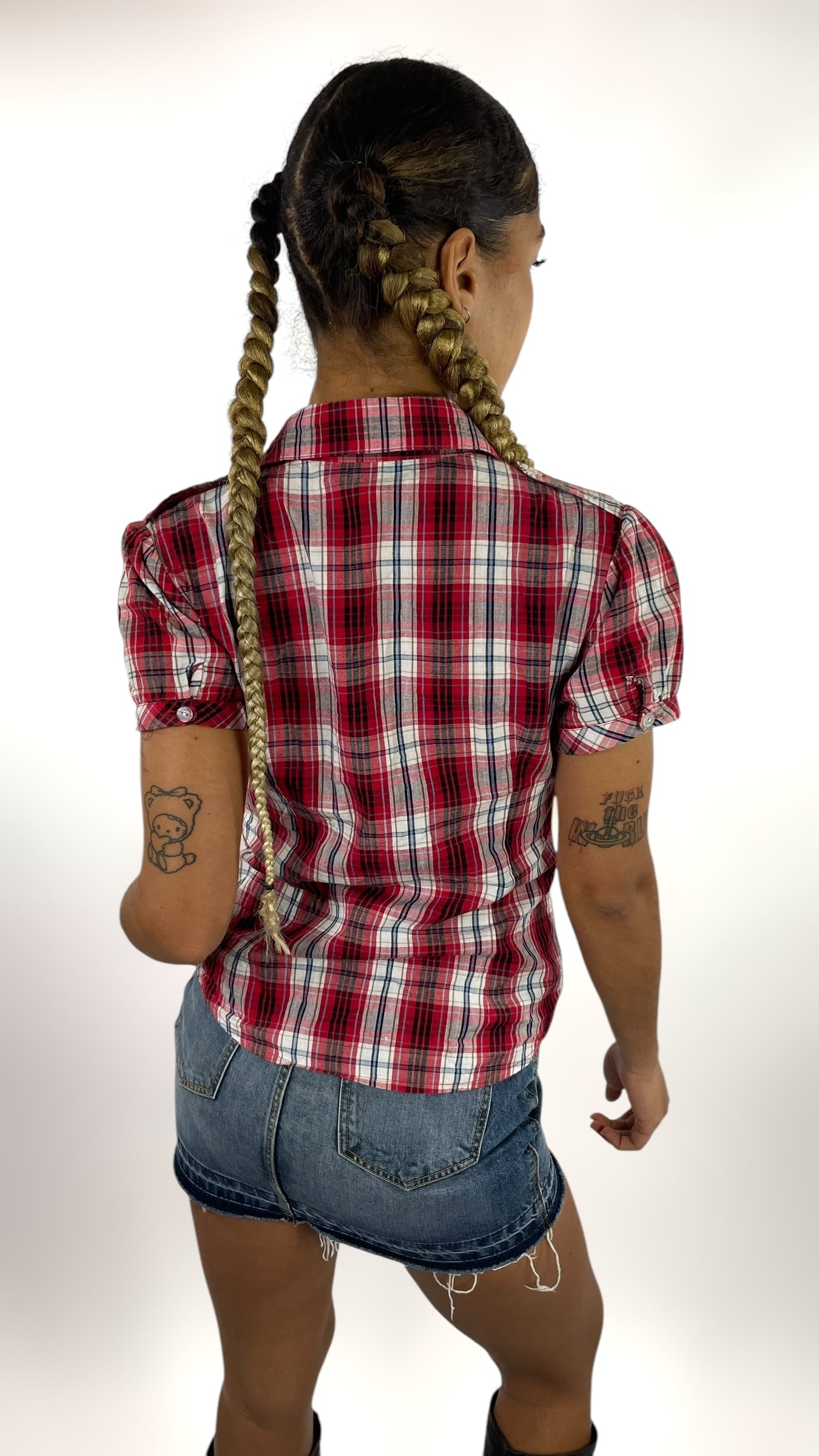 Chemise à carreaux