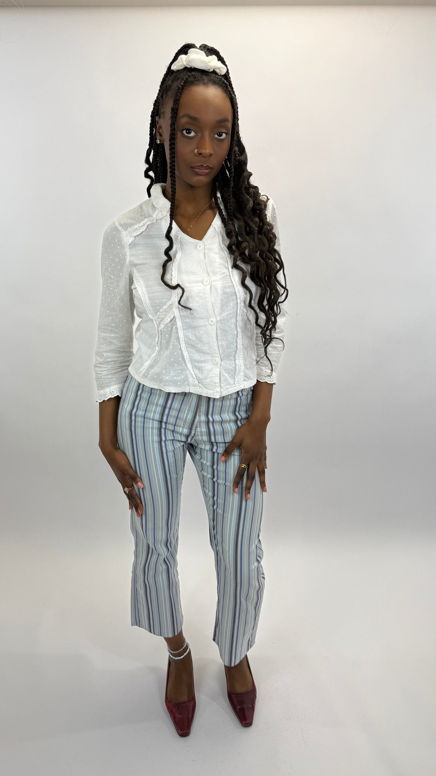 Pantalon à rayures