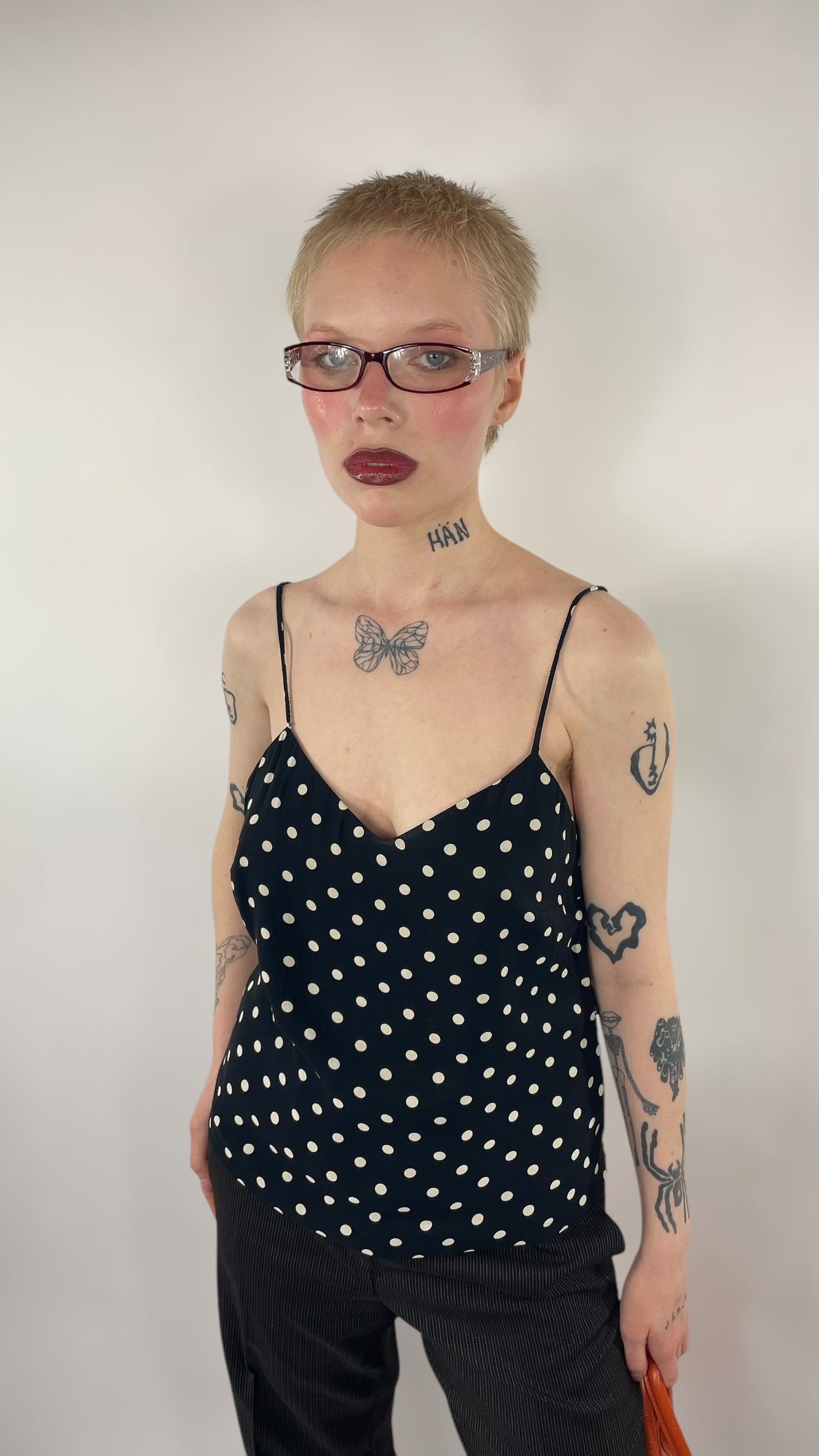 Débardeur à pois