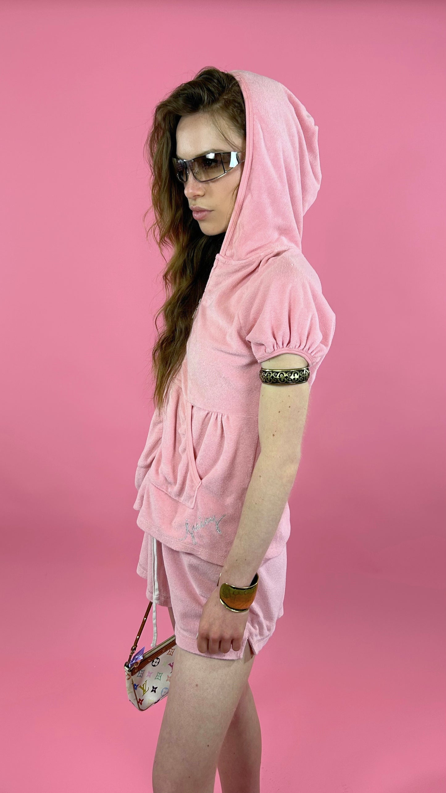 Ensemble Juicy Couture rose des années 2000 ☆