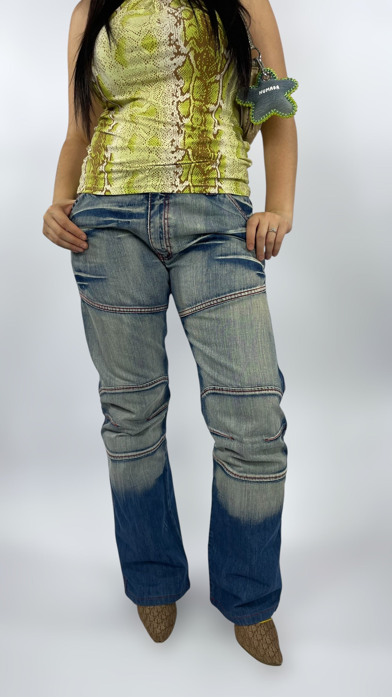 Jean délavé y2k