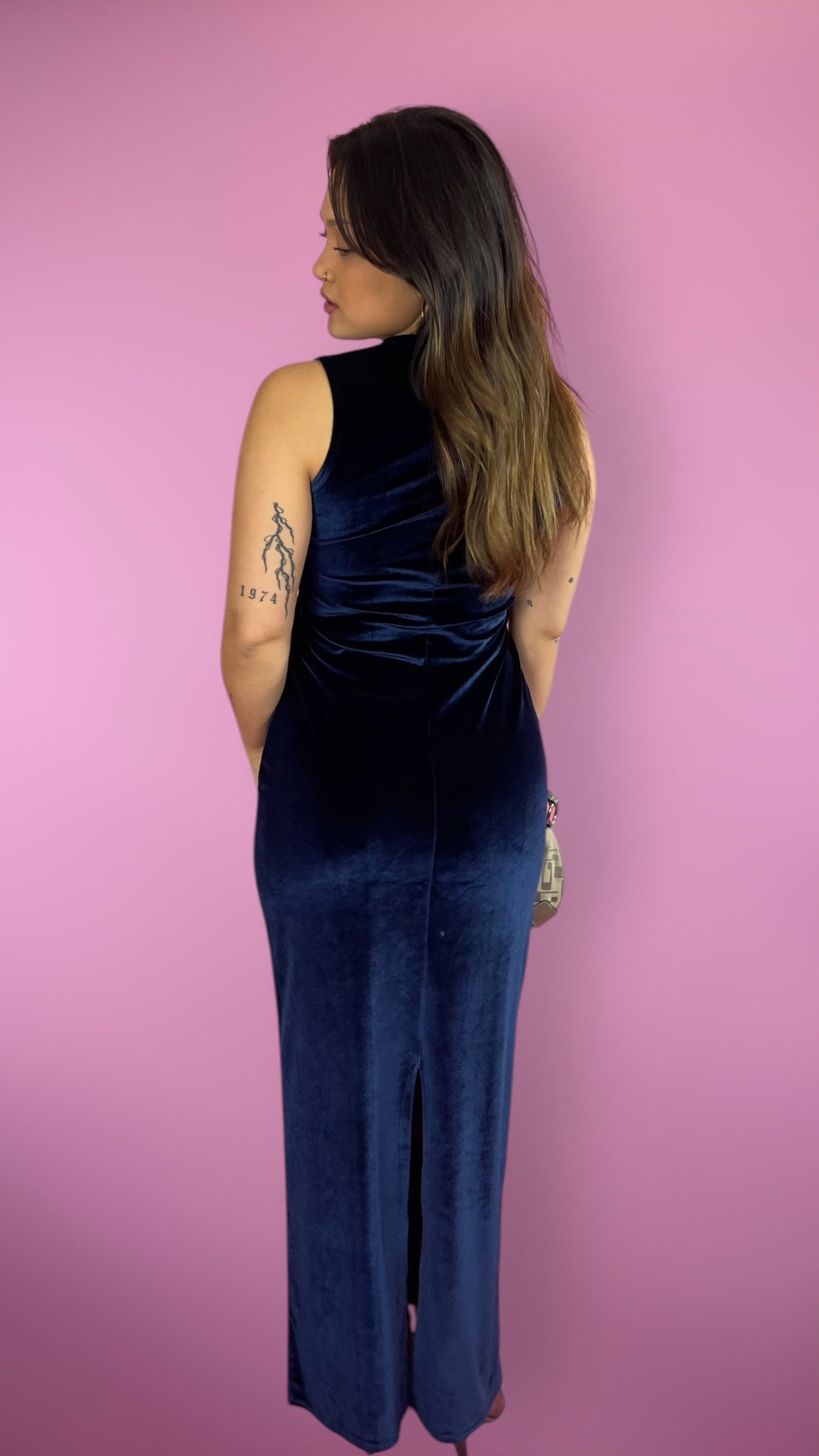 Robe velours