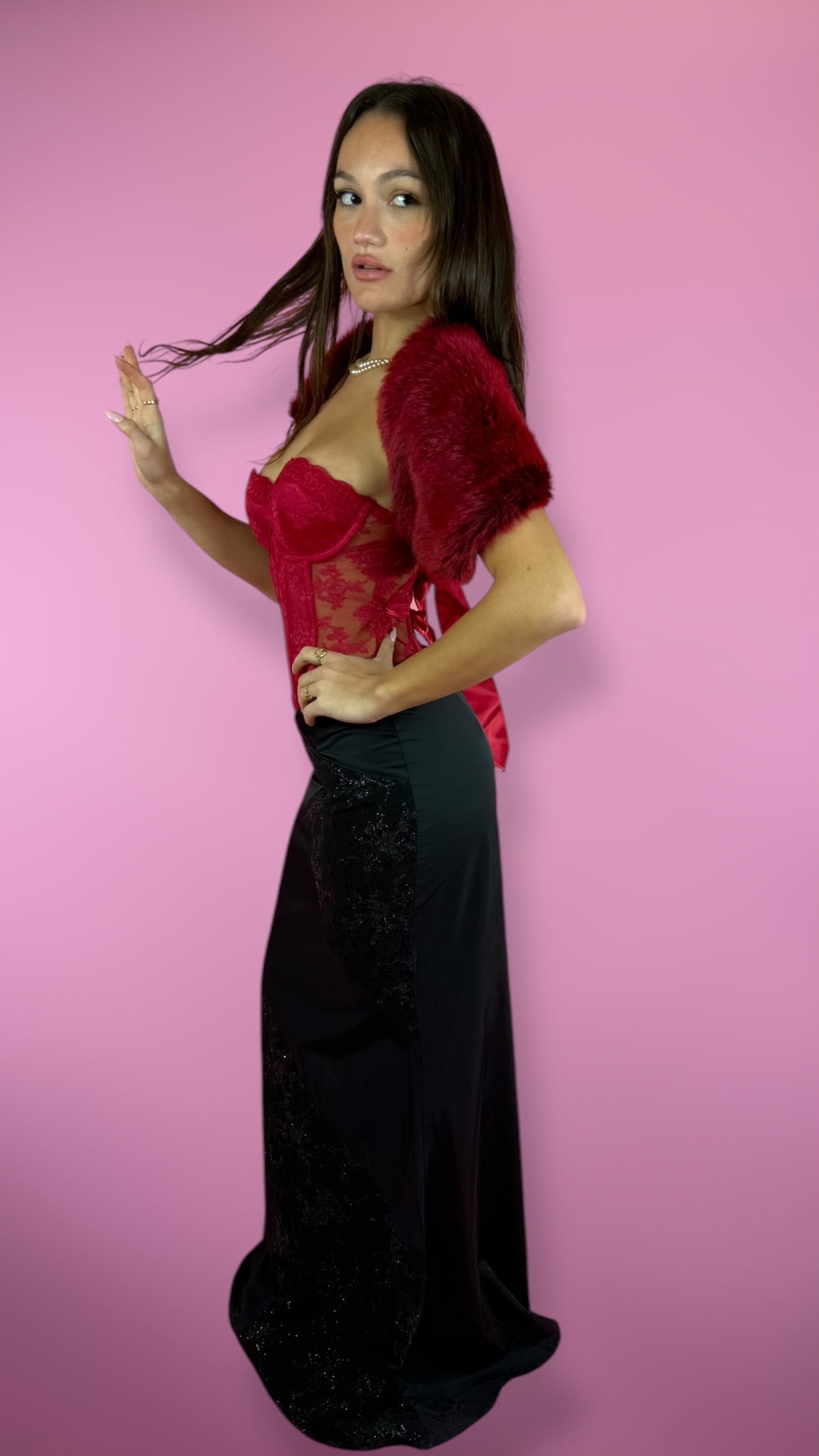 Corset rouge