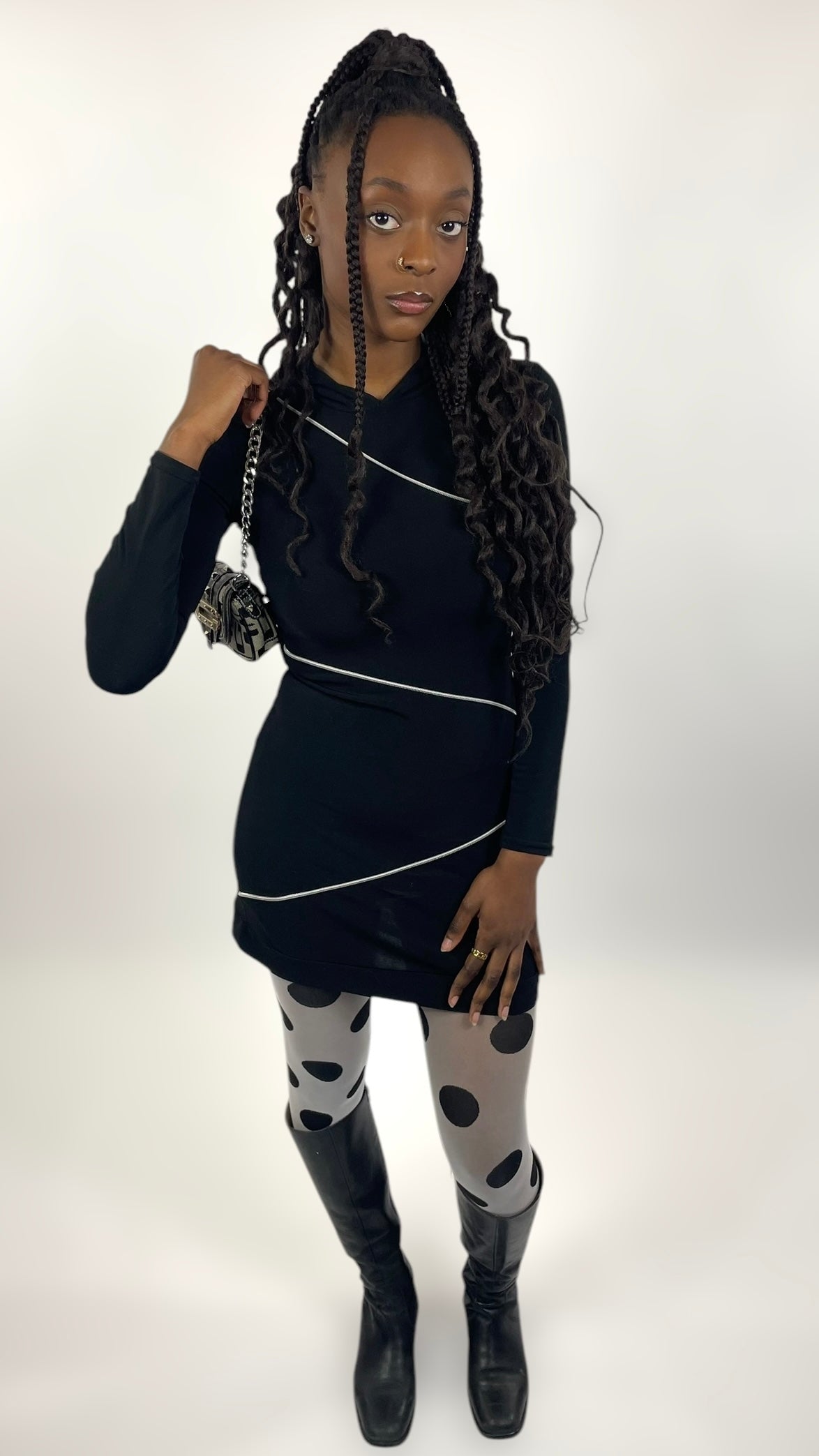 Robe capuche