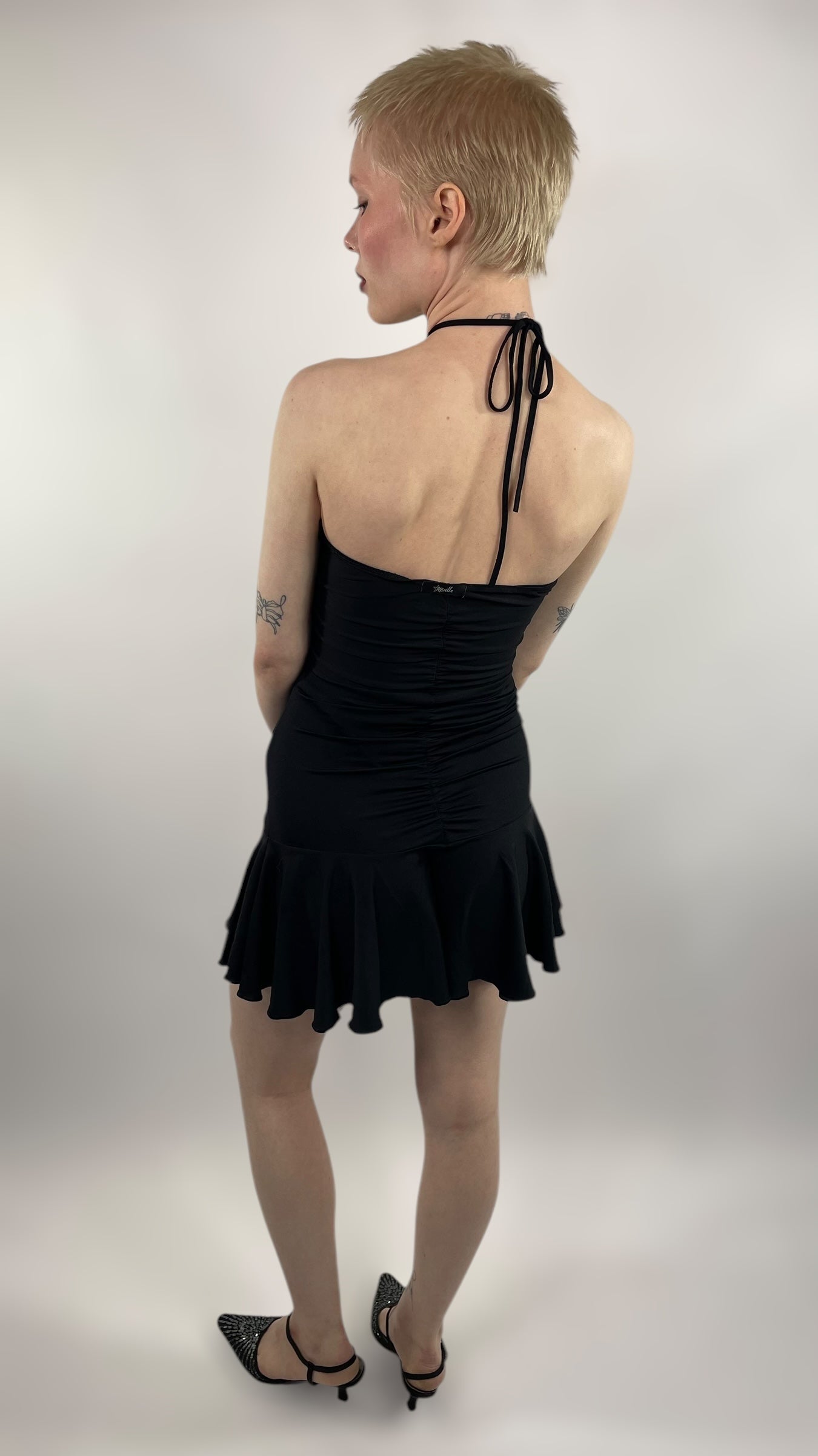 Robe à volants