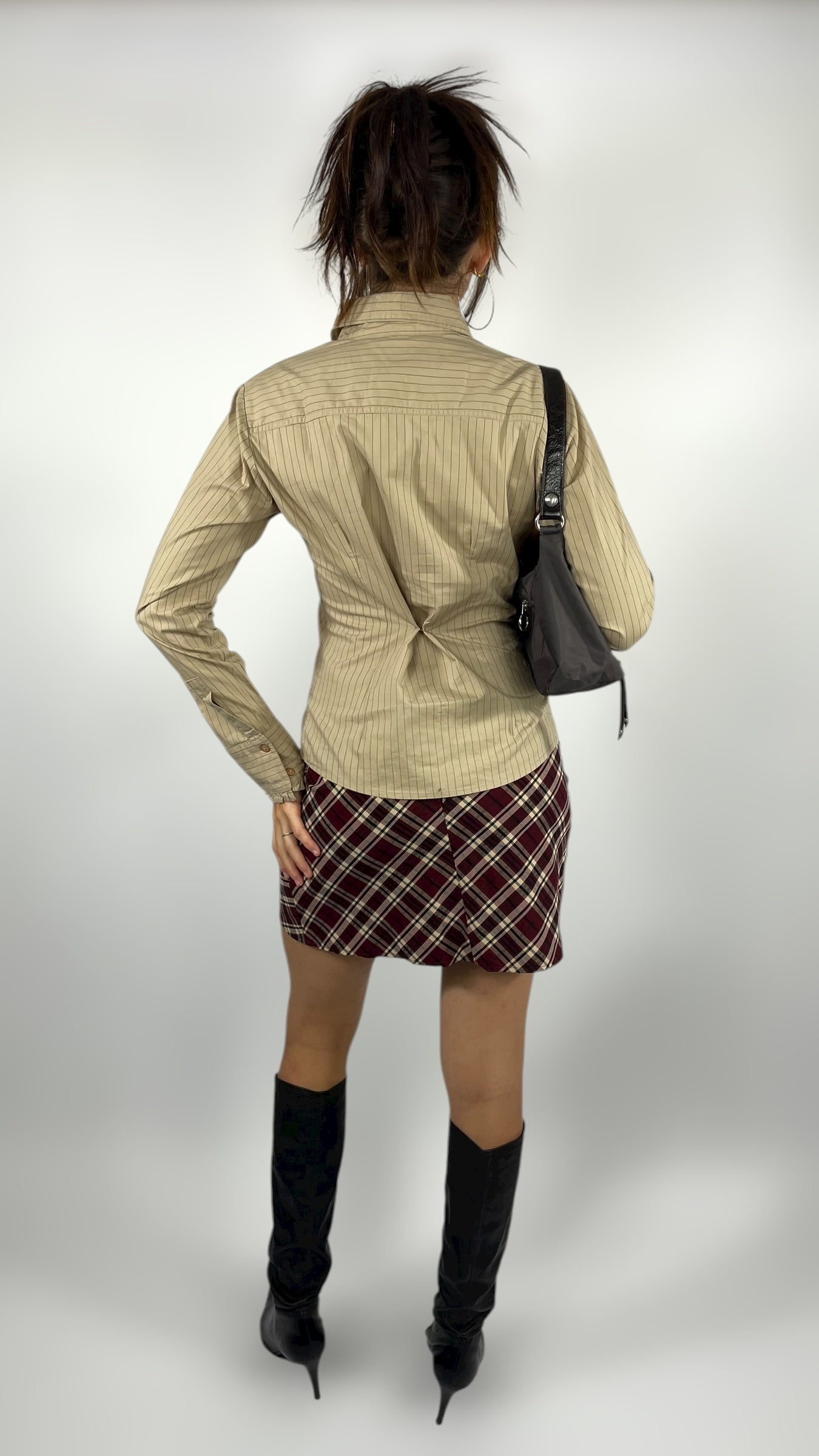 Chemise beige