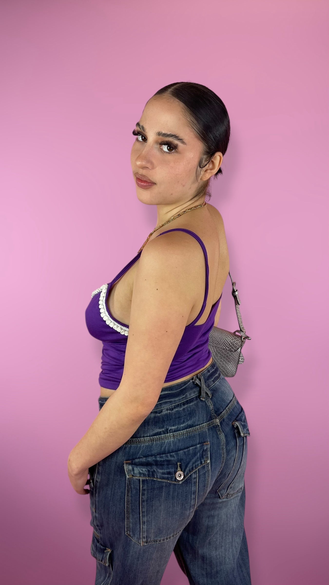 Débardeur dentelle