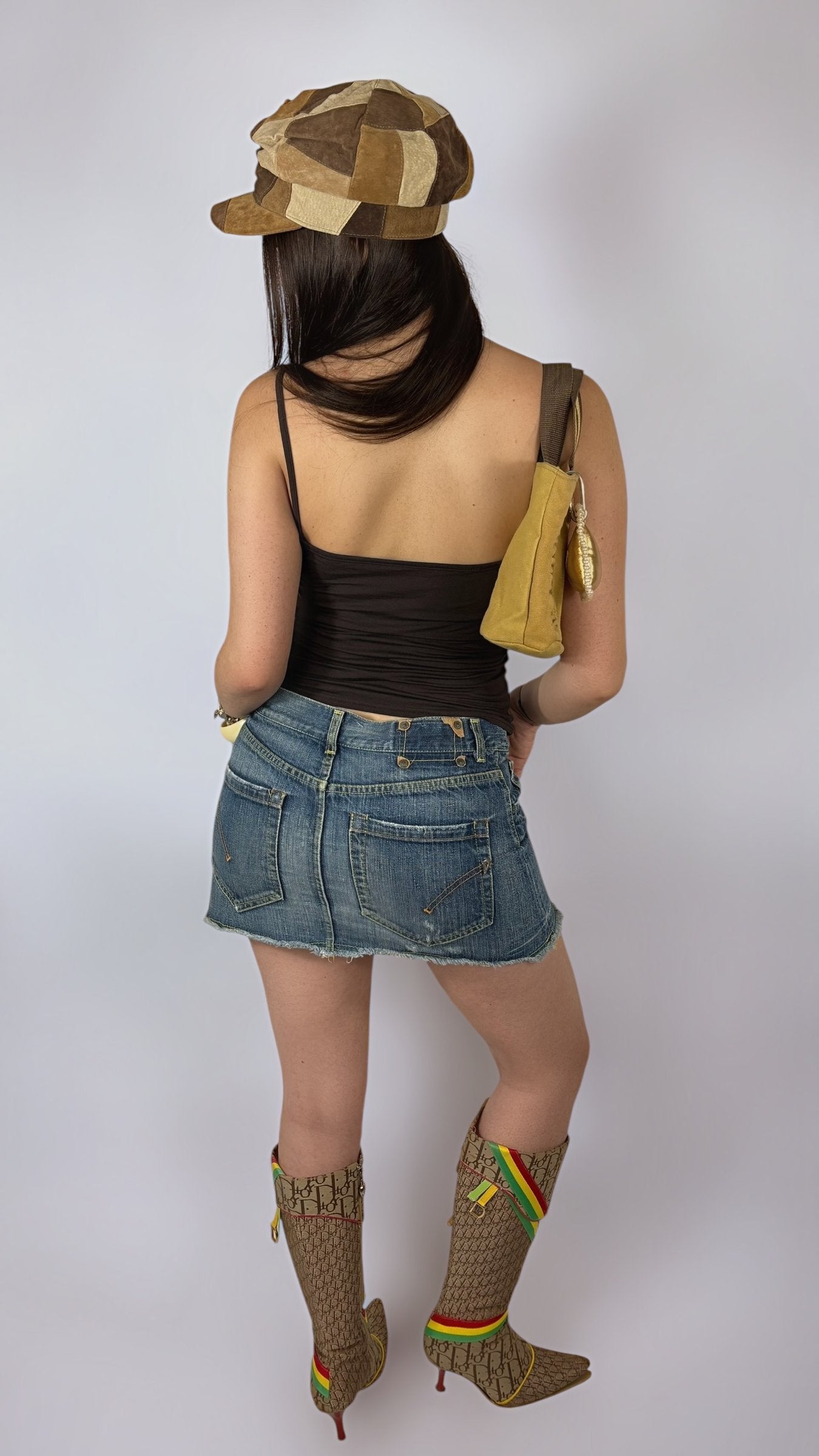 Minijupe en jean