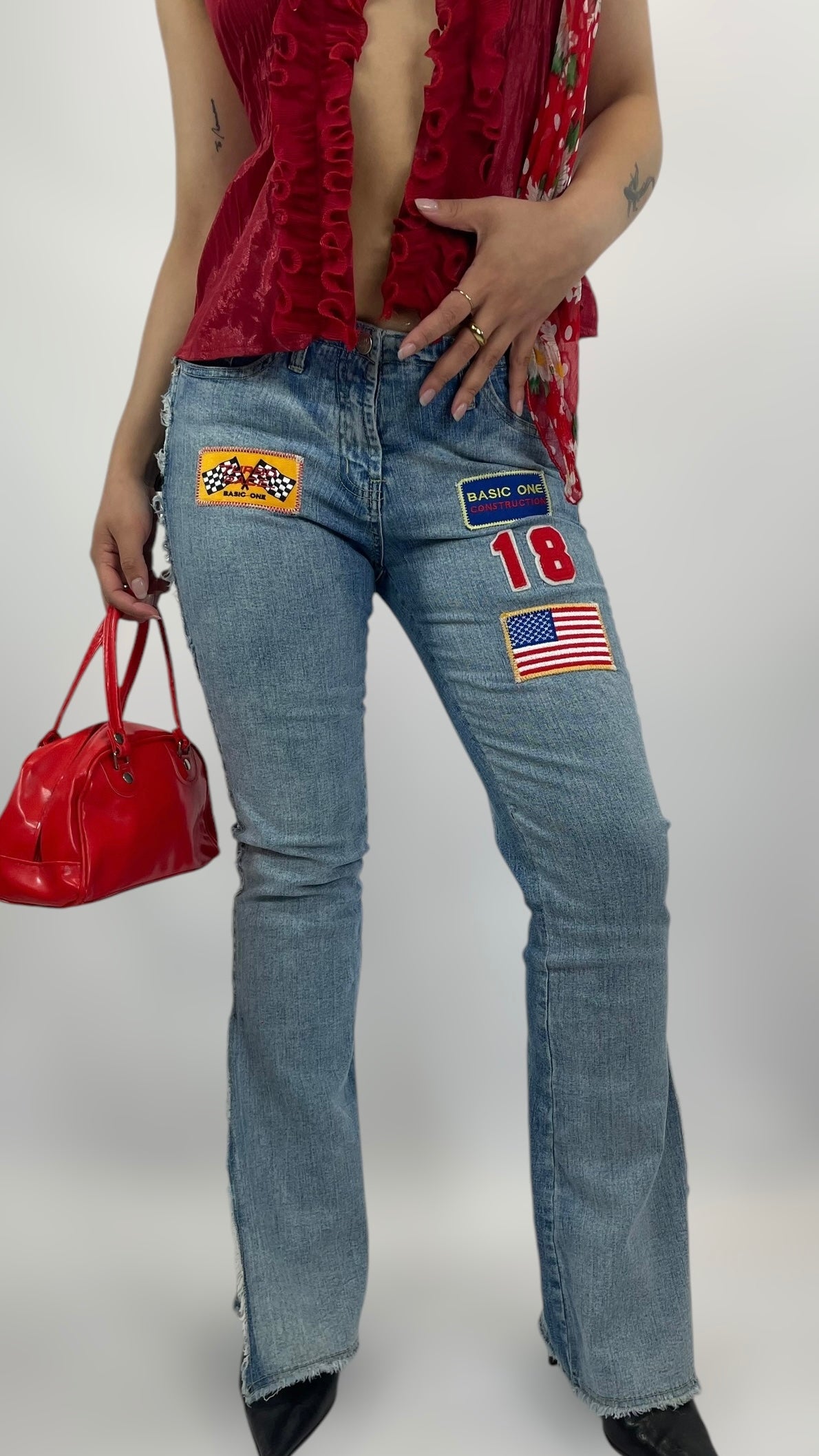Jean patchwork