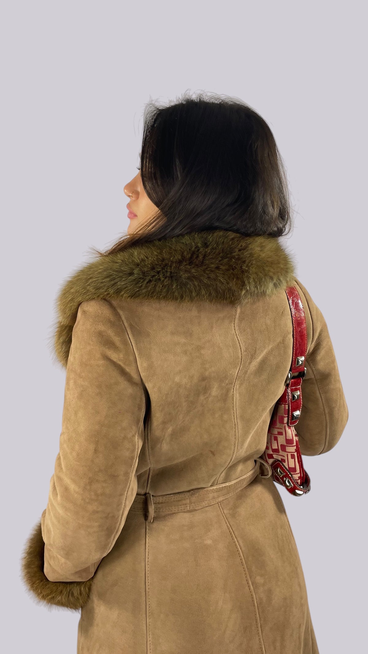Manteau camel