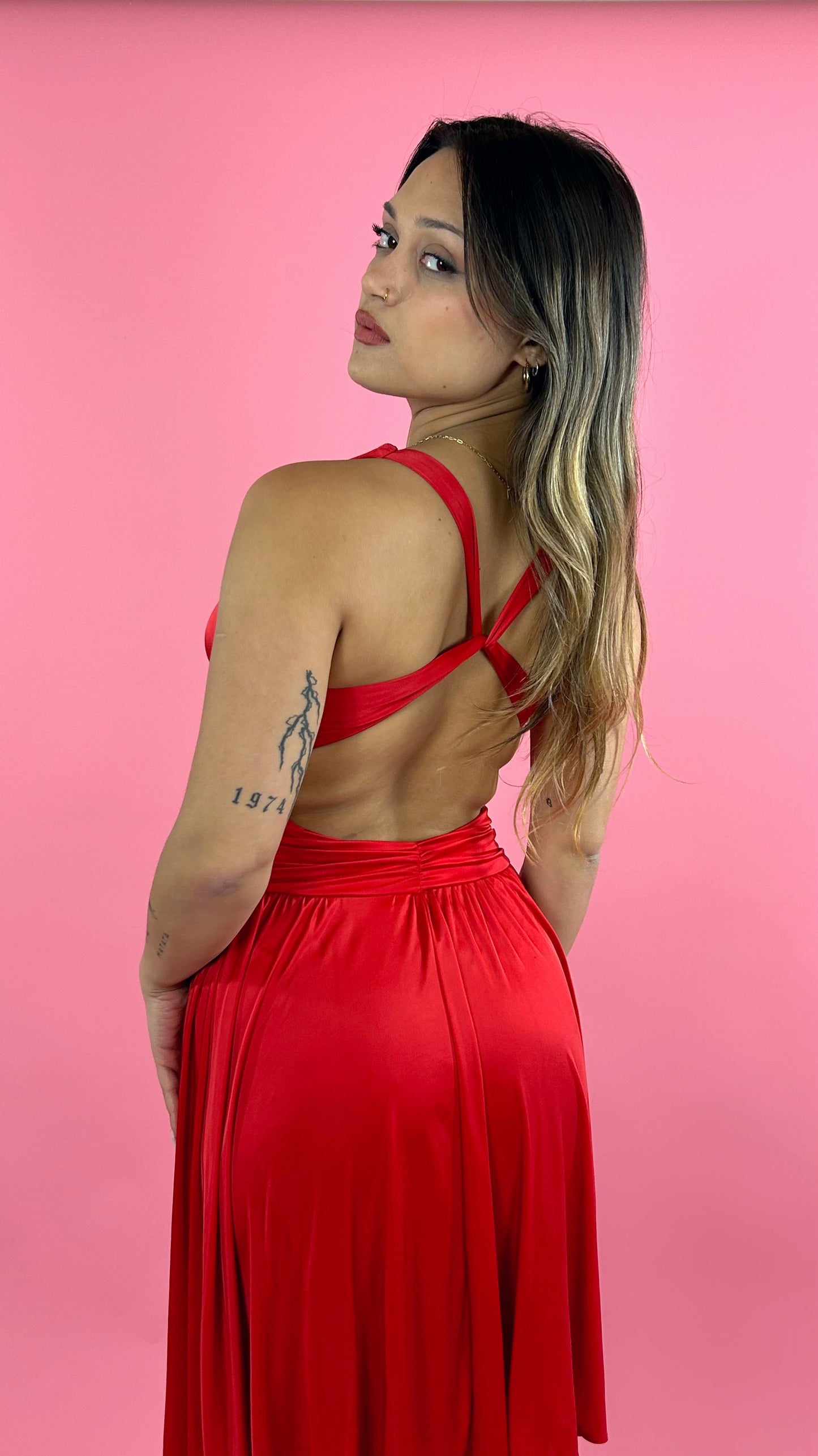 Robe rouge