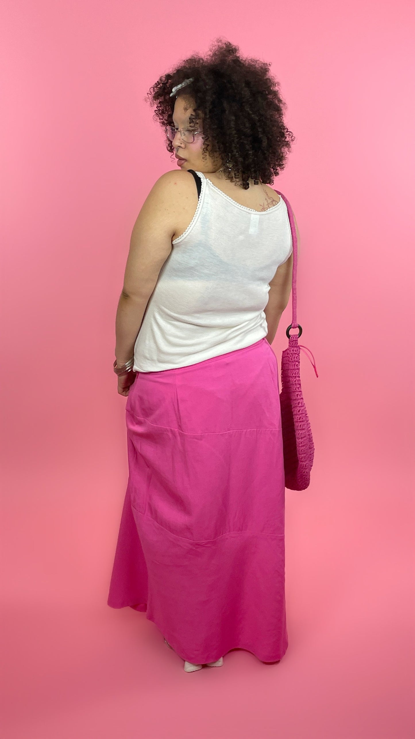 Jupe rose