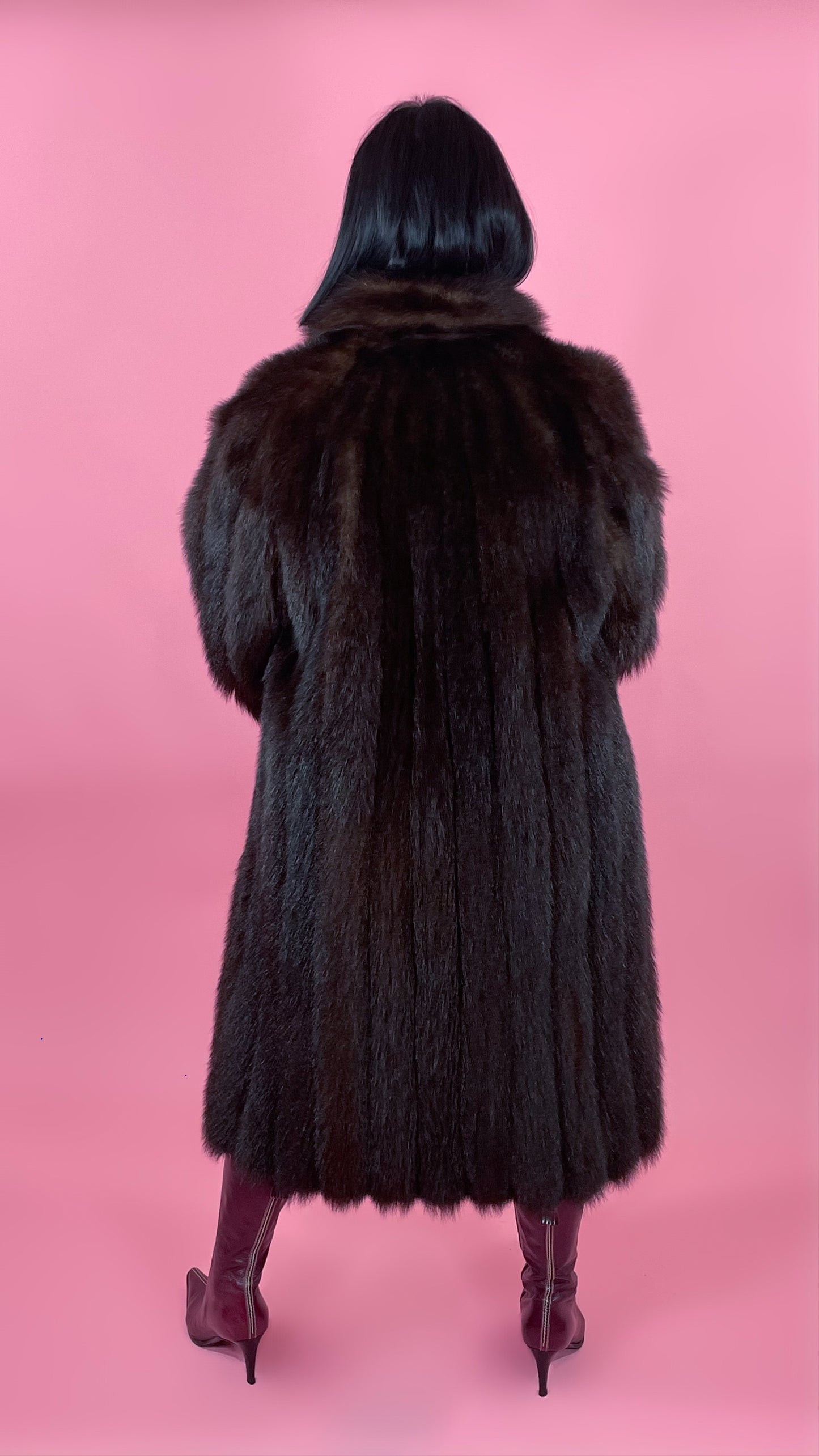 Manteau en fourrure