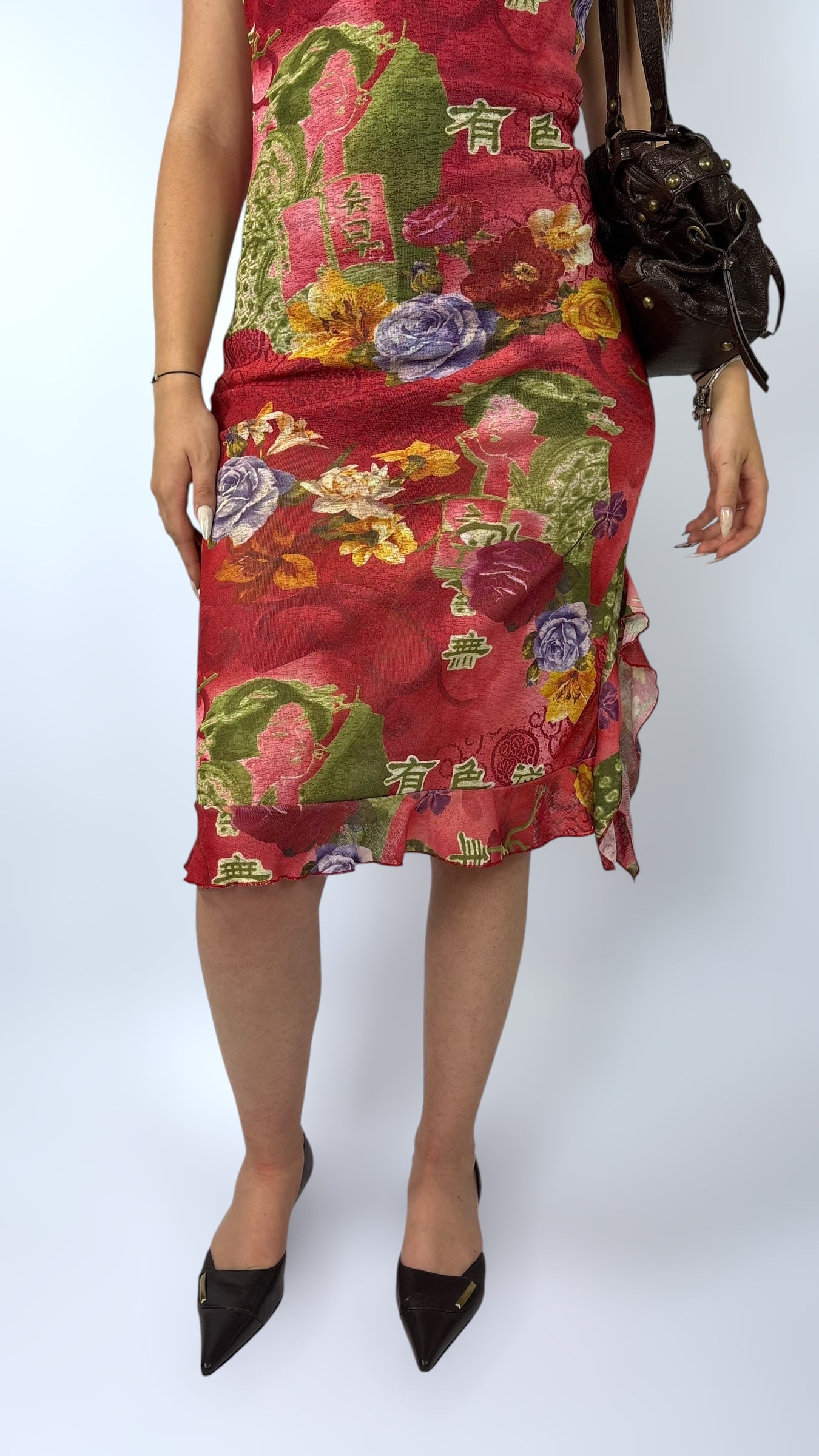 Robe en mesh