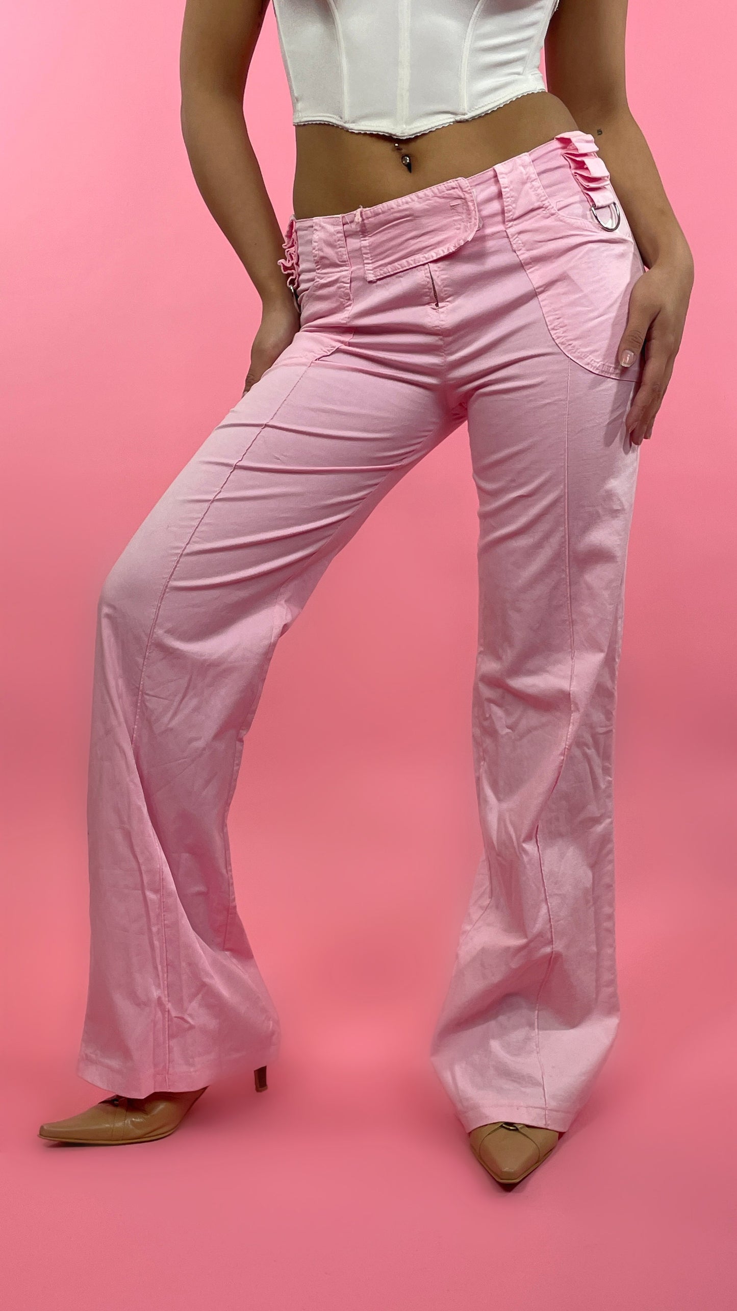 Pantalon évasé