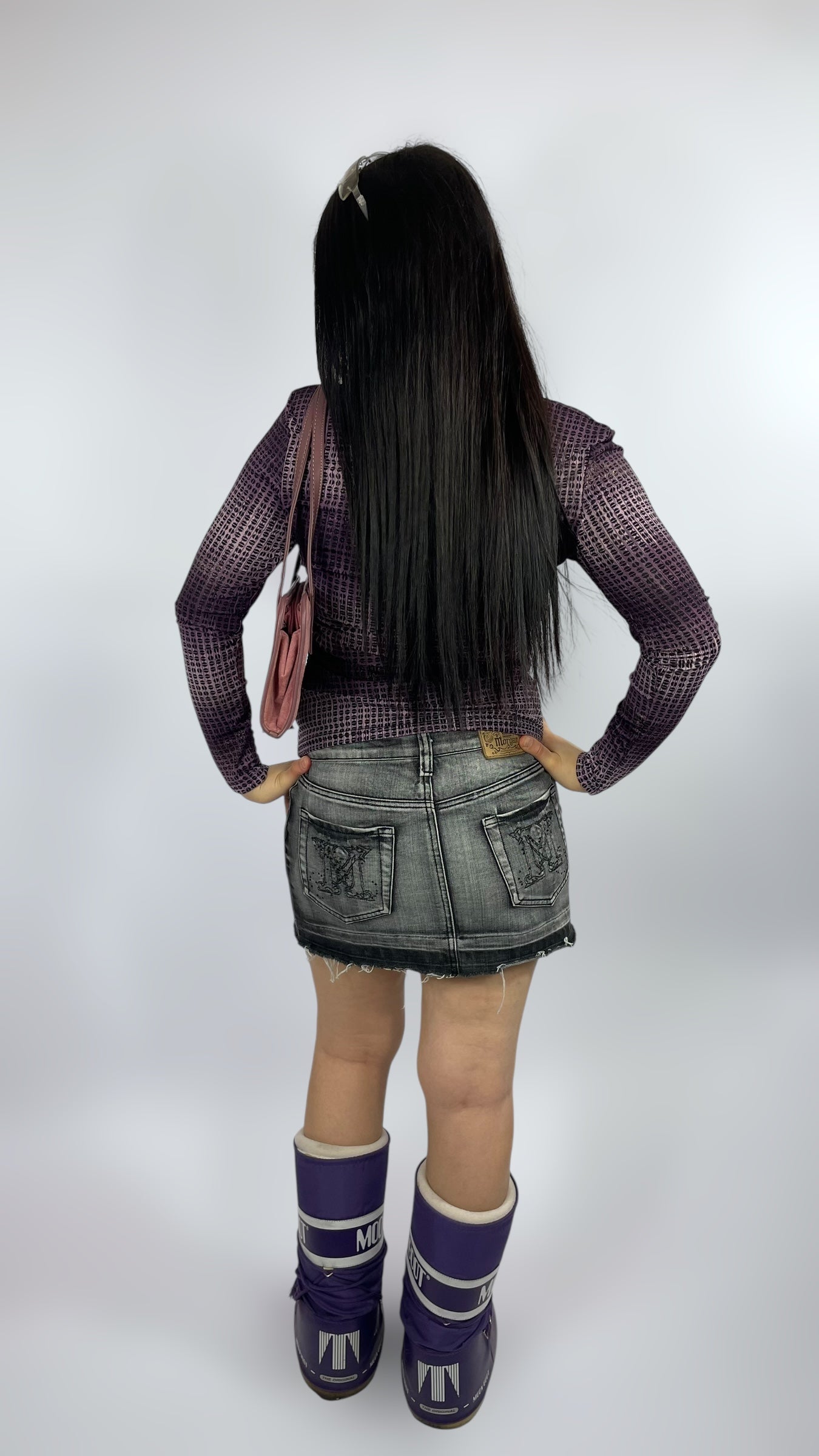 Mini jupe en jean