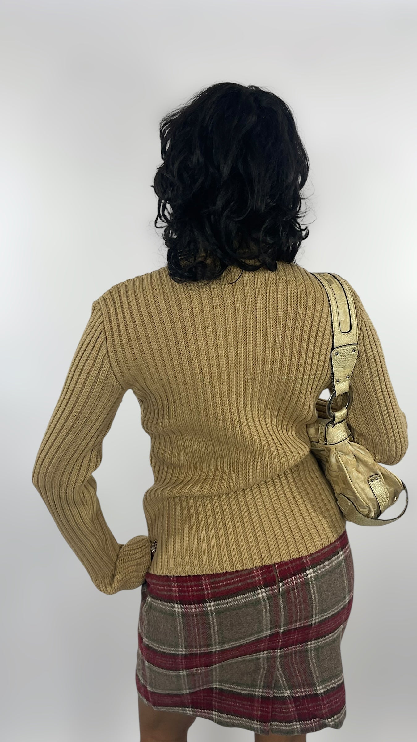 Pull col roulé