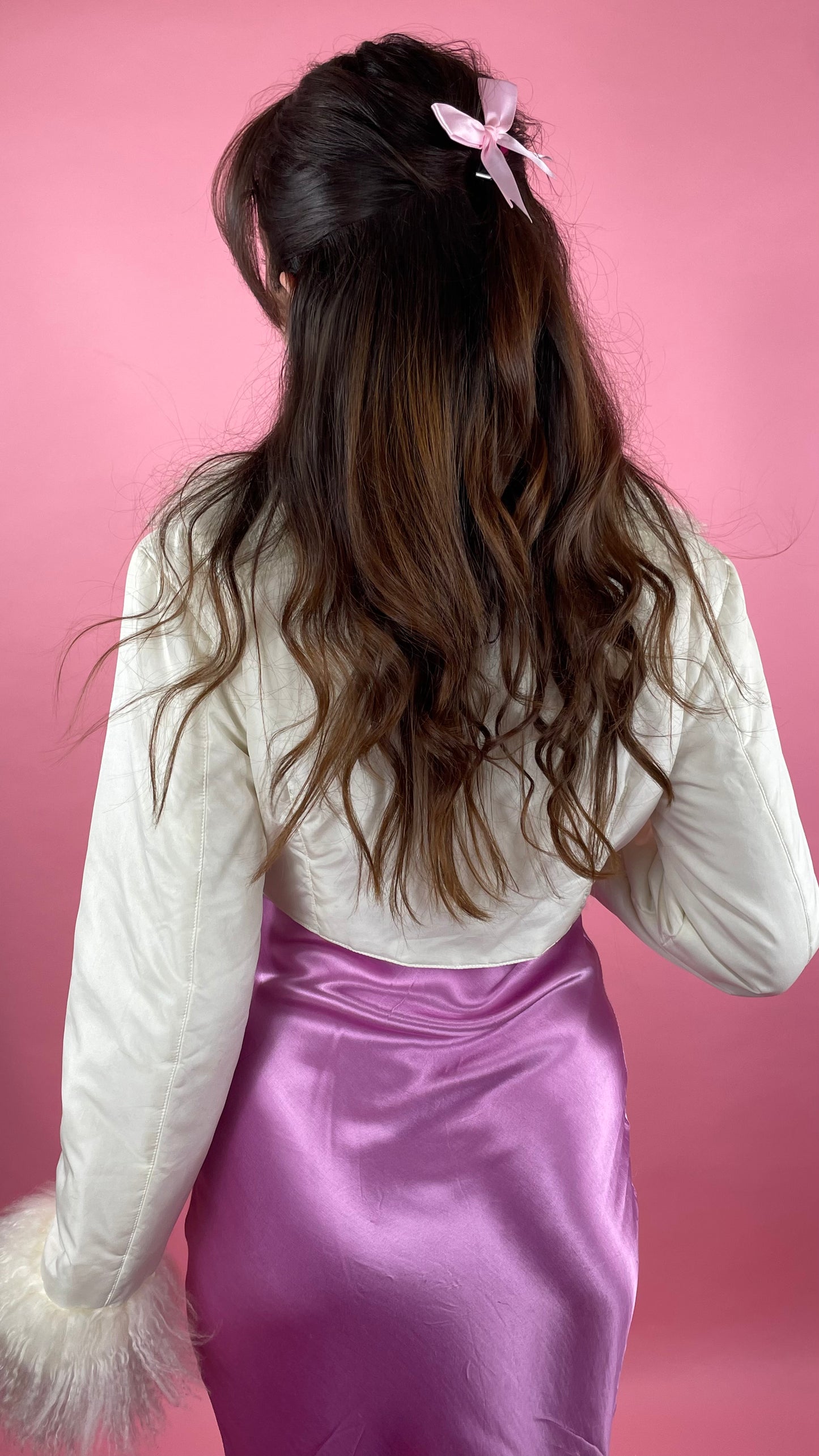 Veste afghan crop
