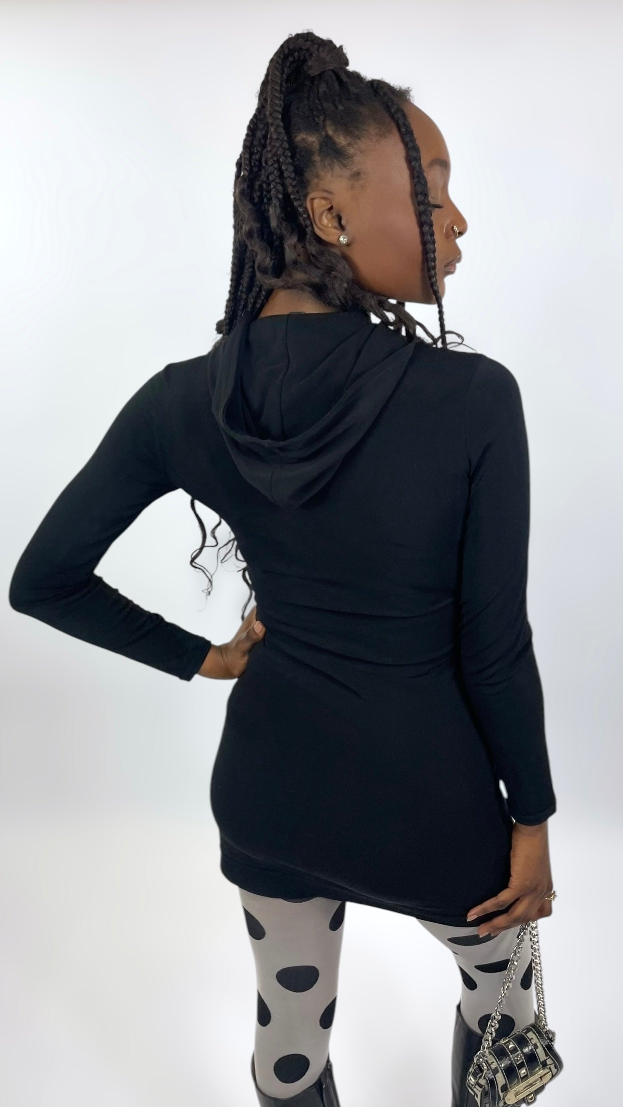 Robe capuche