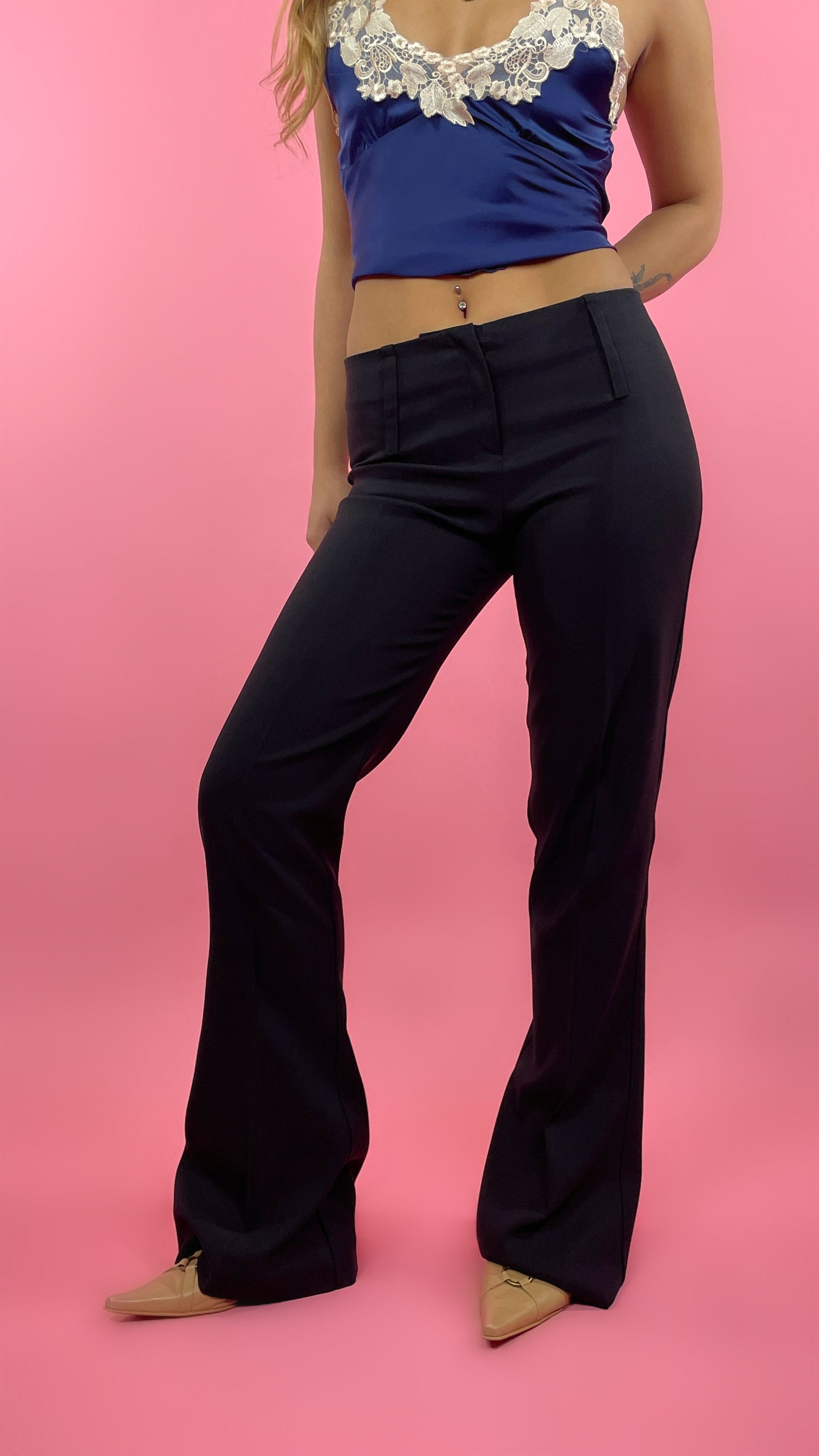 Pantalon de costume droit