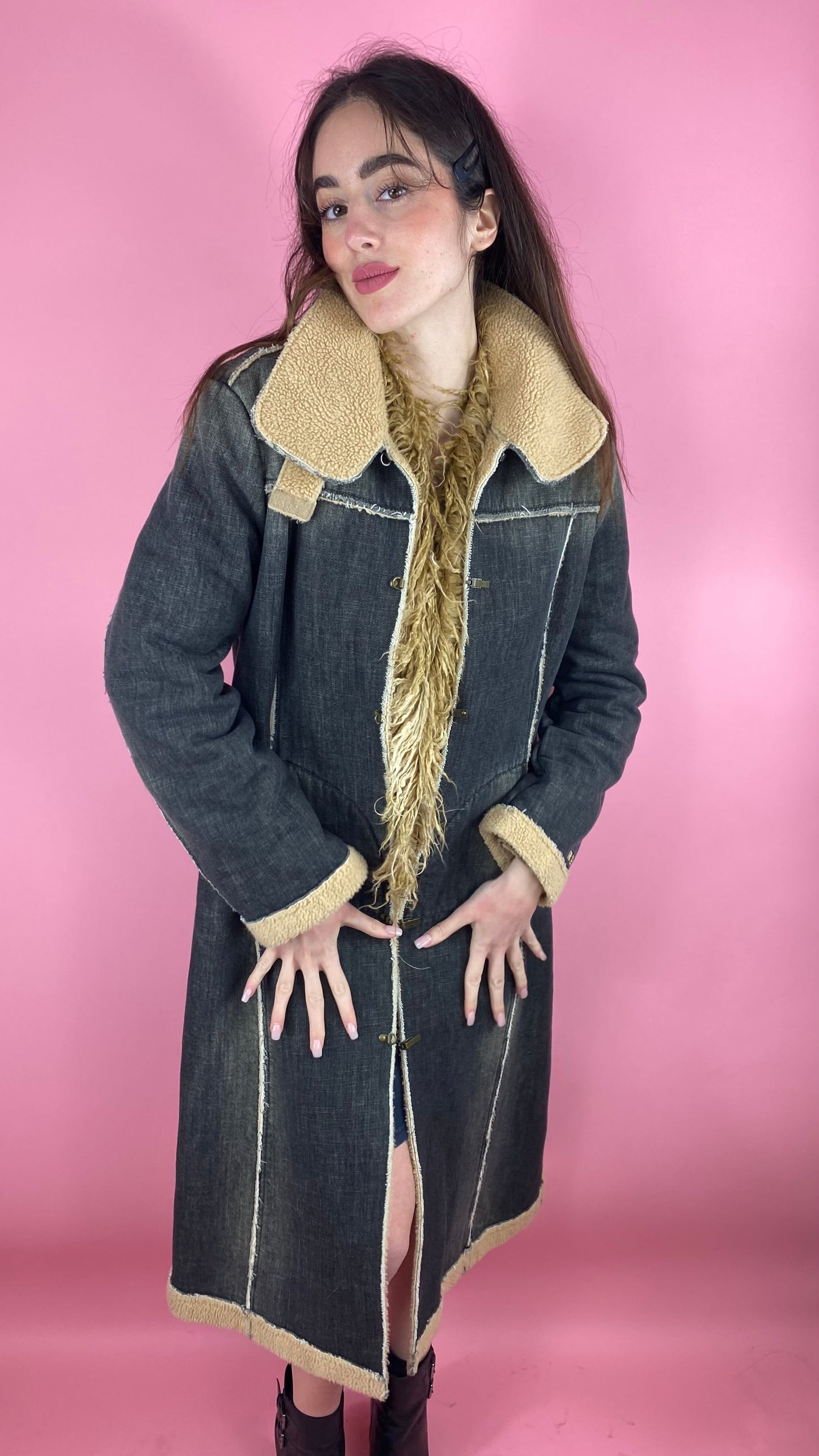 Manteau replay vintage en jean