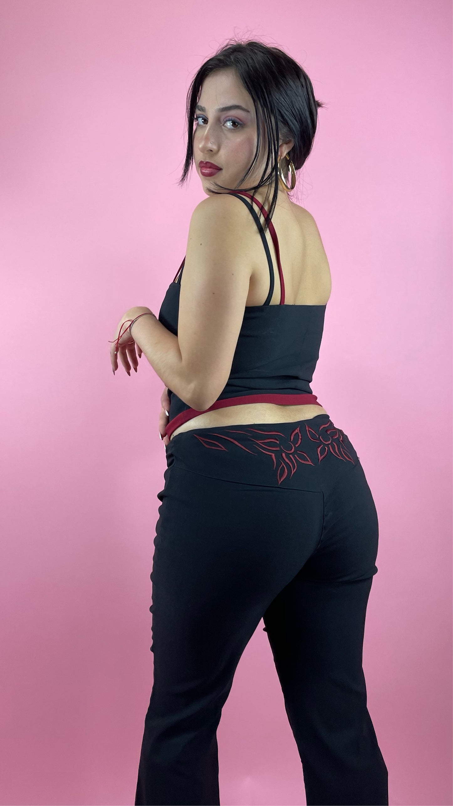Pantalon broderie tribal