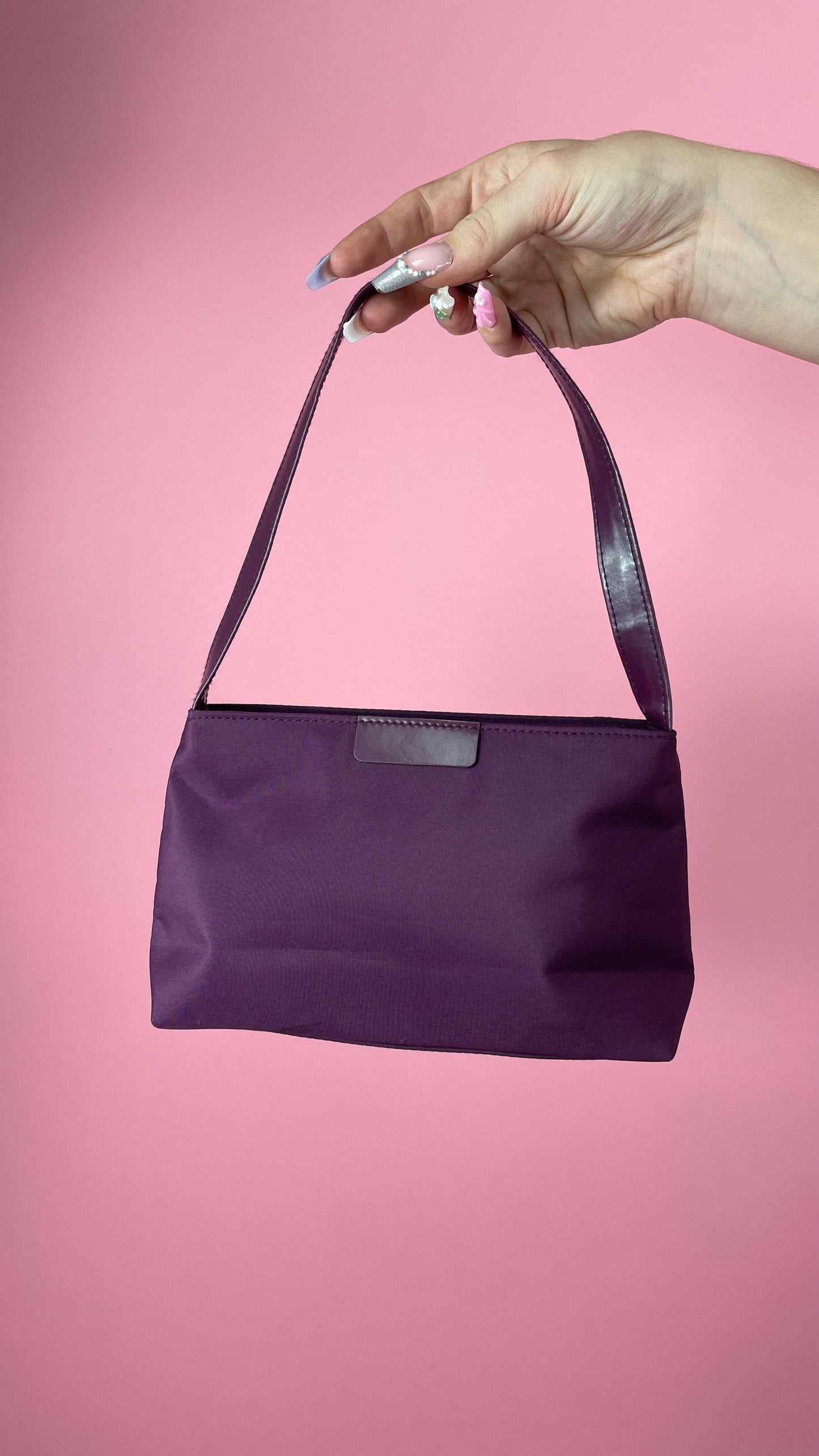 Baby bag violet