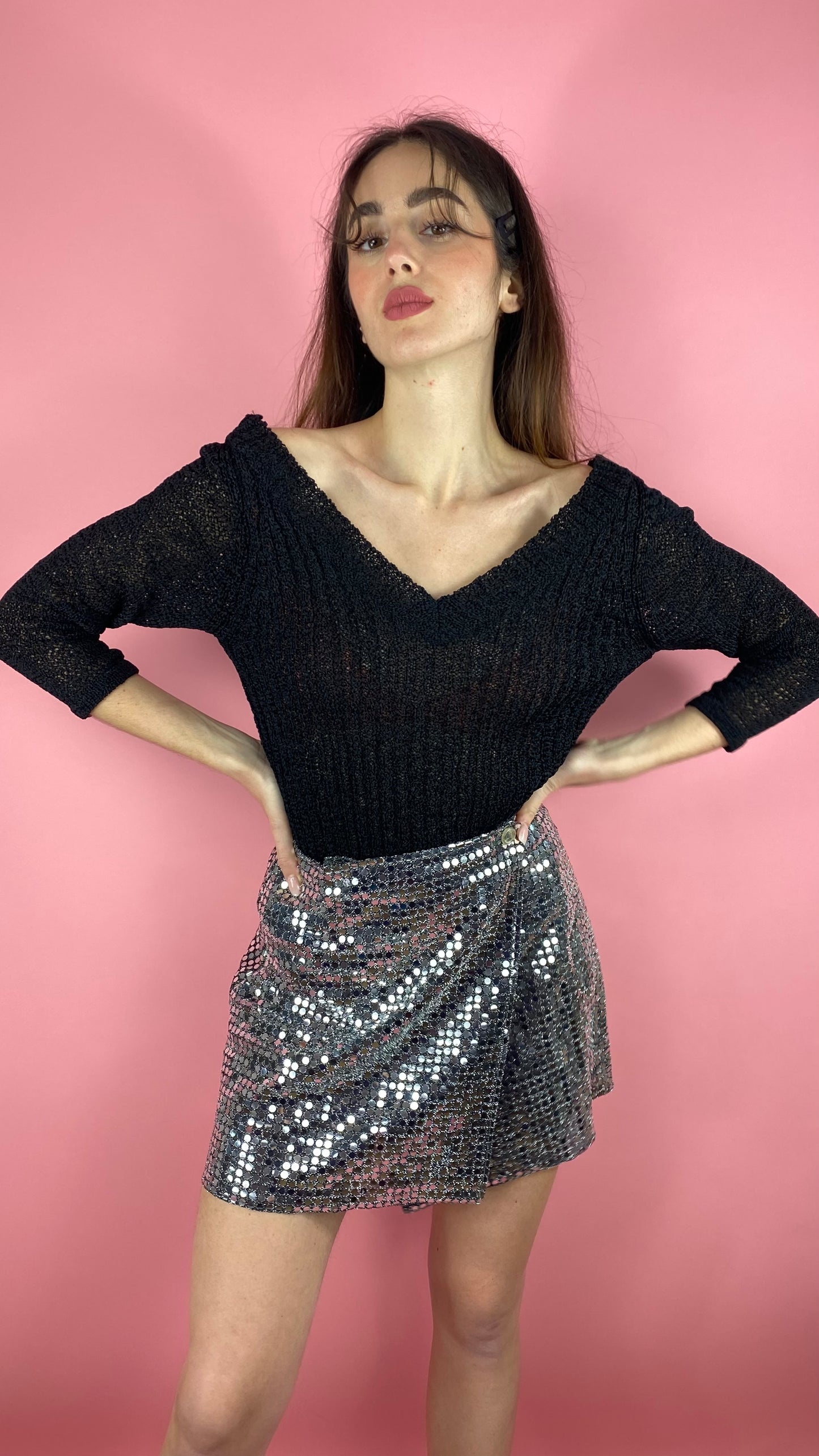 Pull col en V
