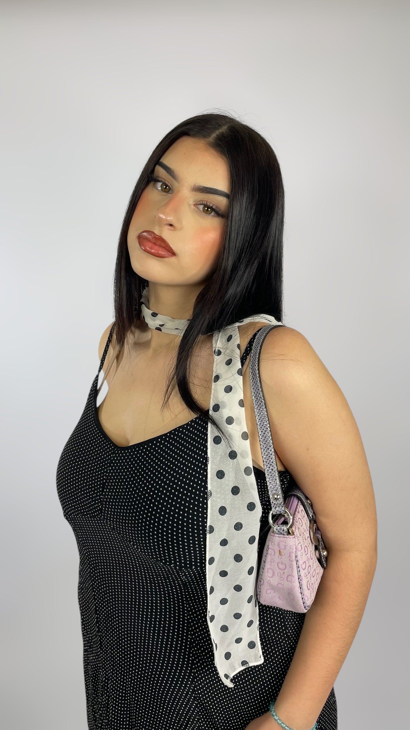 Robe à pois