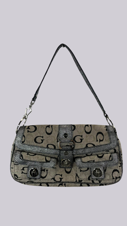 Sac Guess argenté
